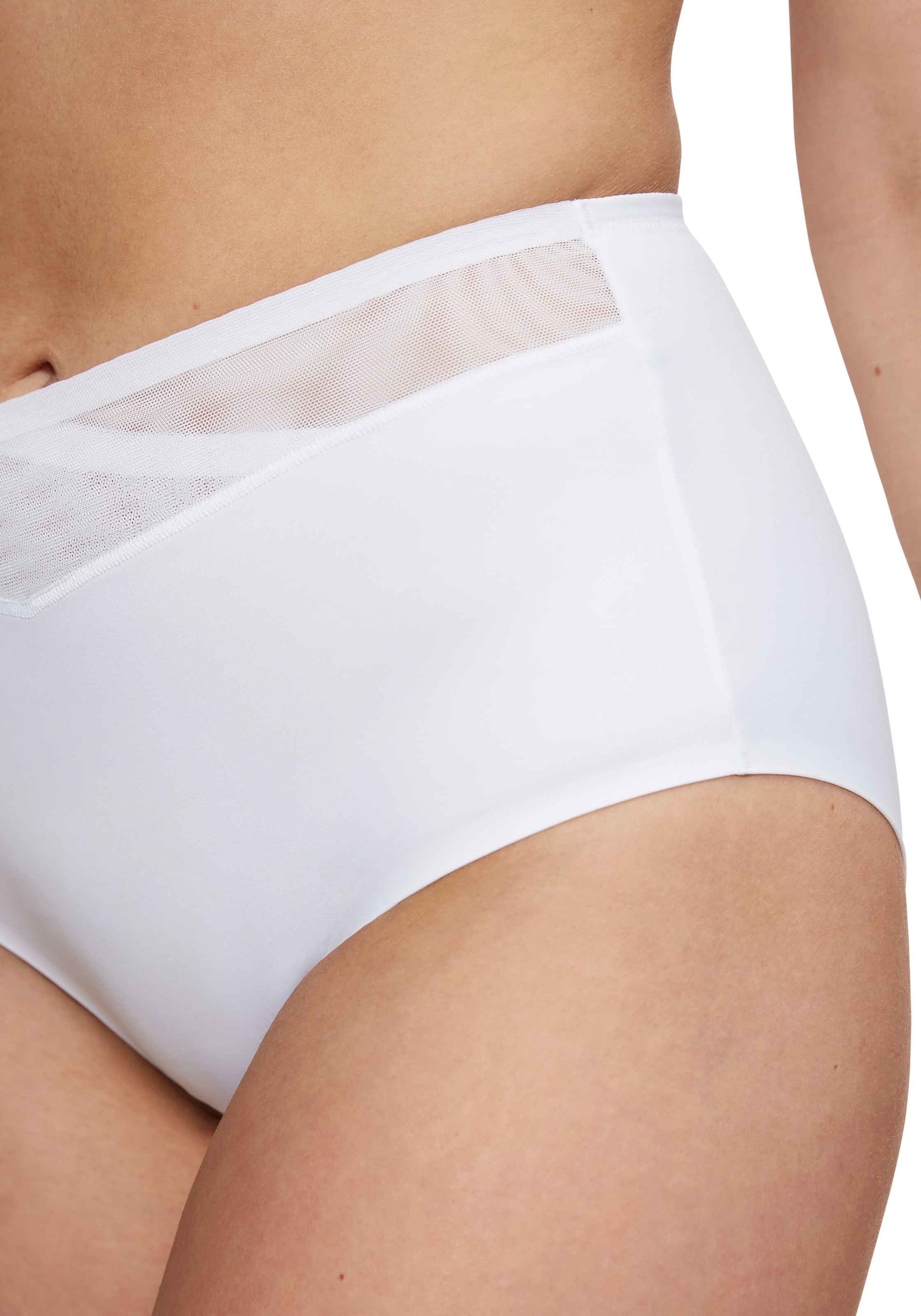 Triumph Shapingslip »True Shape Sensation«, Mesh-Einsätze, Stretch-Tüll, Wickel-Optik