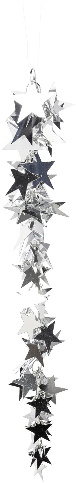 Creativ deco Baumbehang »Weihnachtsdeko, Christbaumschmuck«, (4 St.), unzählige funkelnde Sterne