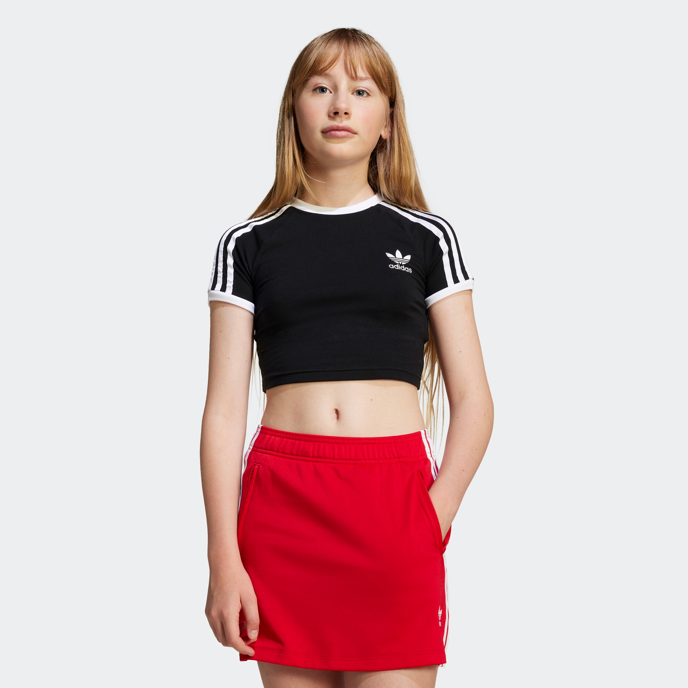 adidas Originals Tanktop »3S CROP TEE«