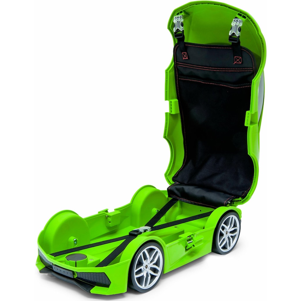 Packenger Hartschalen-Trolley »Lamborghini«, 4 Rollen, Kinderreisegepäck Kindertrolley Handgepäck-Koffer