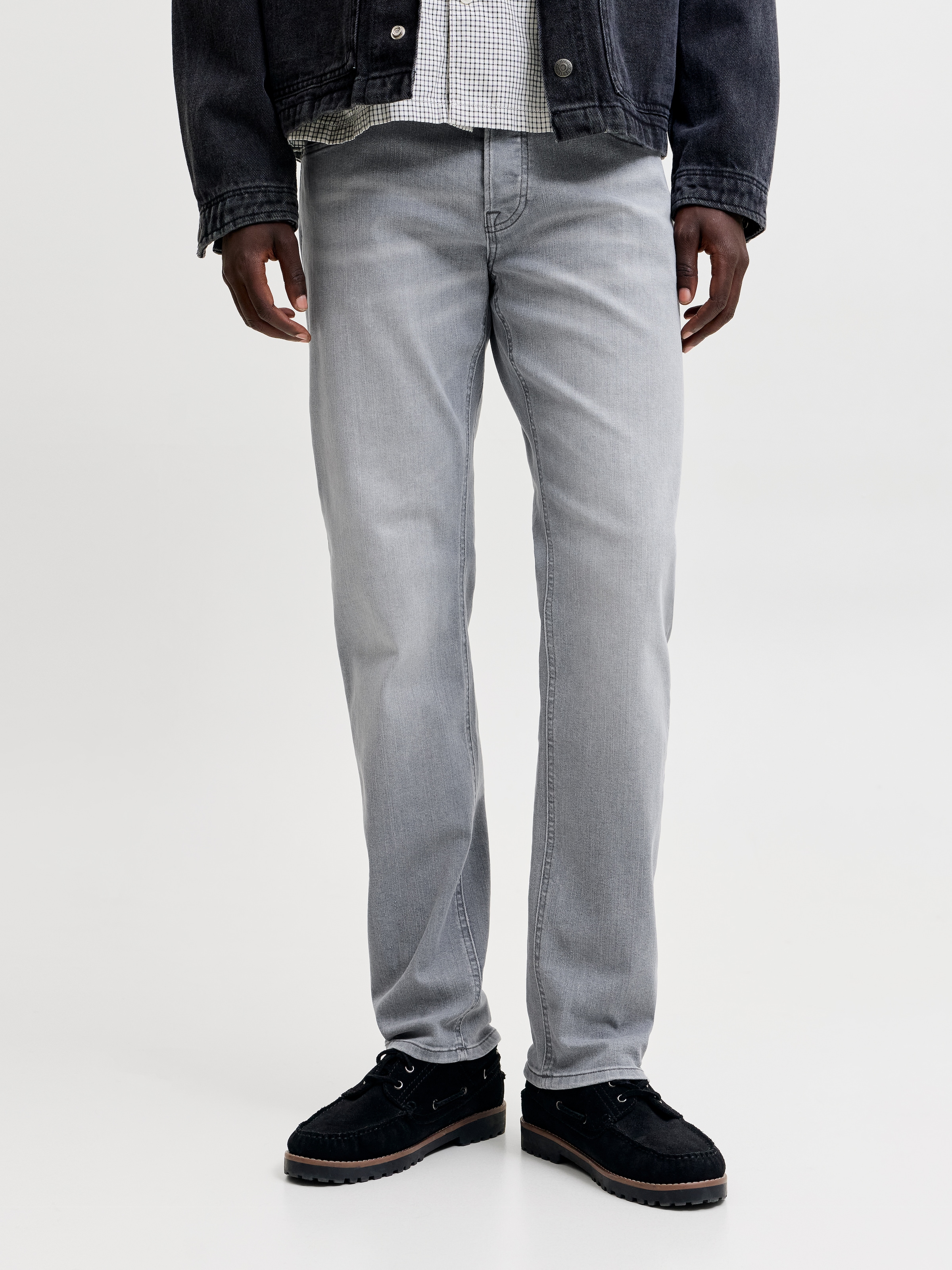 Jack & Jones Tapered-fit-Jeans "JJIMIKE JJORIGINAL ST 171 NOOS" Baumwollmischung, comfort fit