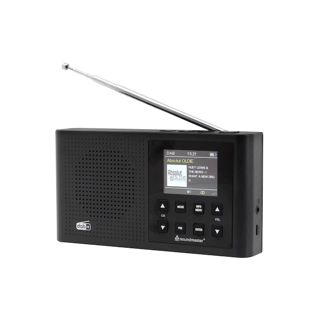 Soundmaster Digitalradio (DAB+) »DAB165SW Schwarz«, (Digitalradio (DAB+)-FM- Tuner) | Jelmoli-Versand Online Shop