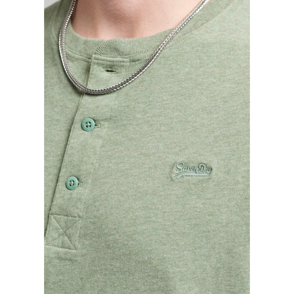 Superdry T-Shirt »SD-VINTAGE LOGO EMB S/S HENLEY«