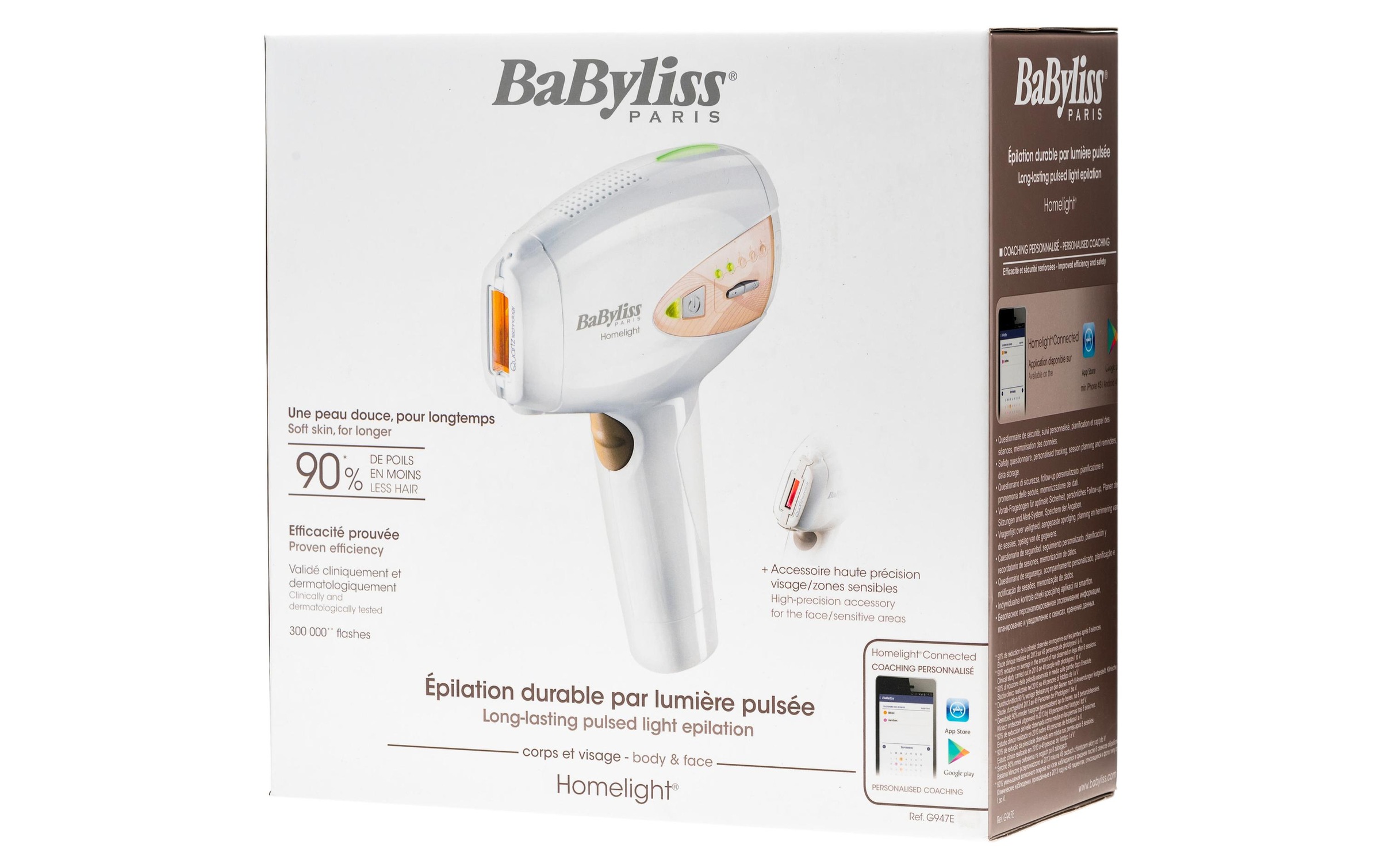 BaByliss IPL-Haarentferner »Homel. 3«, 300.000 Lichtimpulse