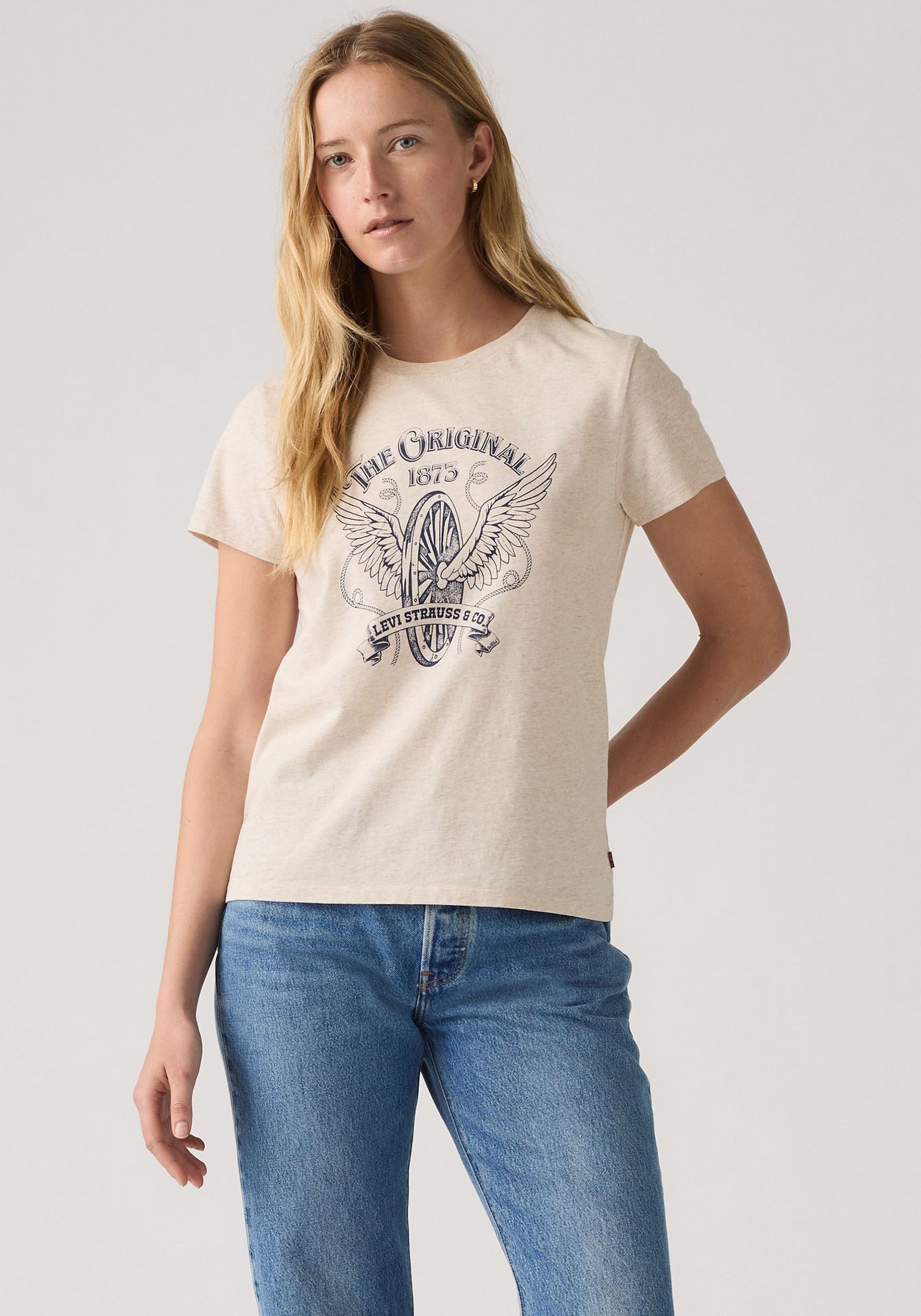 Levi's® T-Shirt »LV T-Shirt THE PERFECT TEE NEUTRALS«