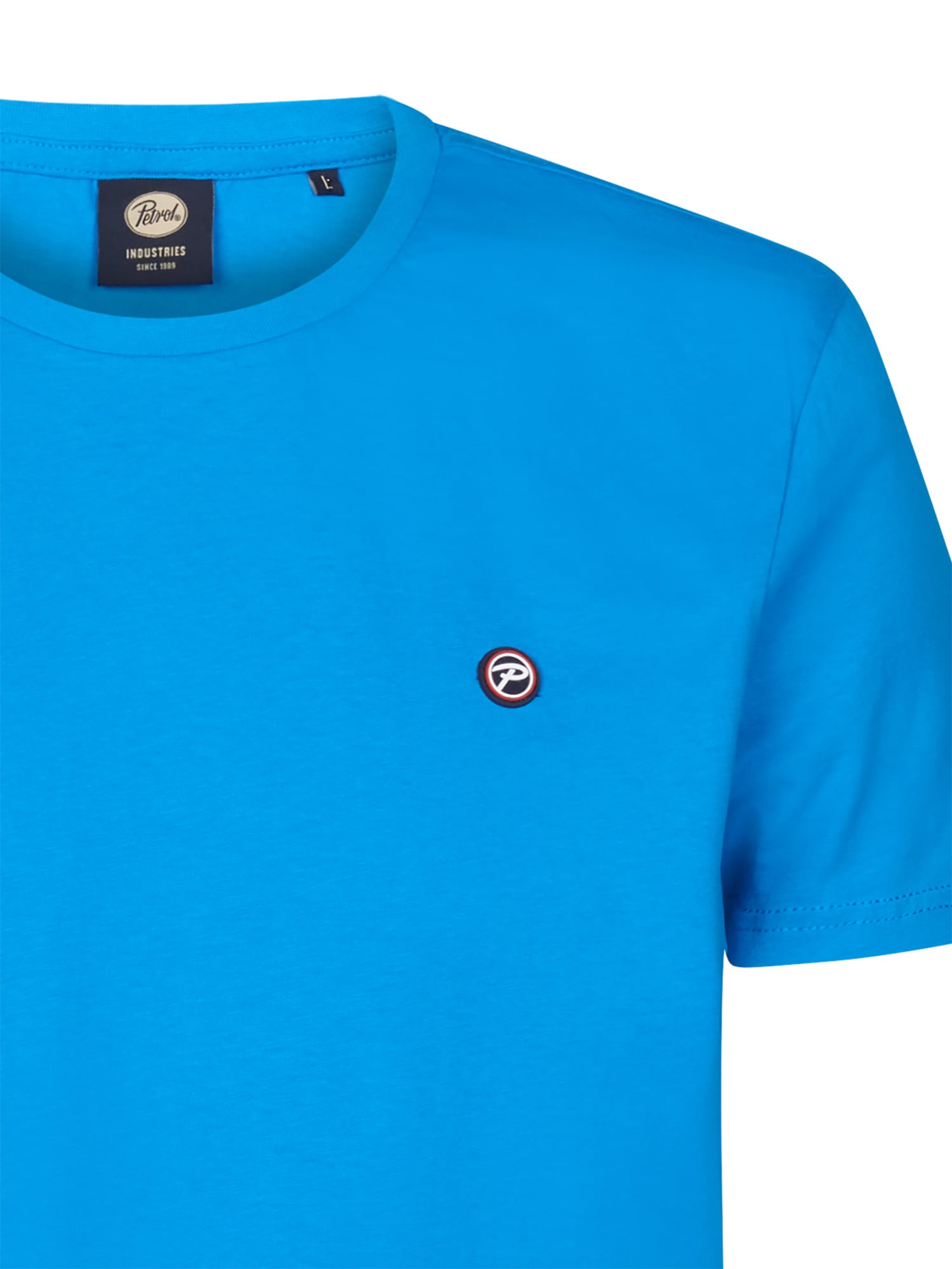 Petrol Industries Rundhalsshirt, mit Logo Stickerei