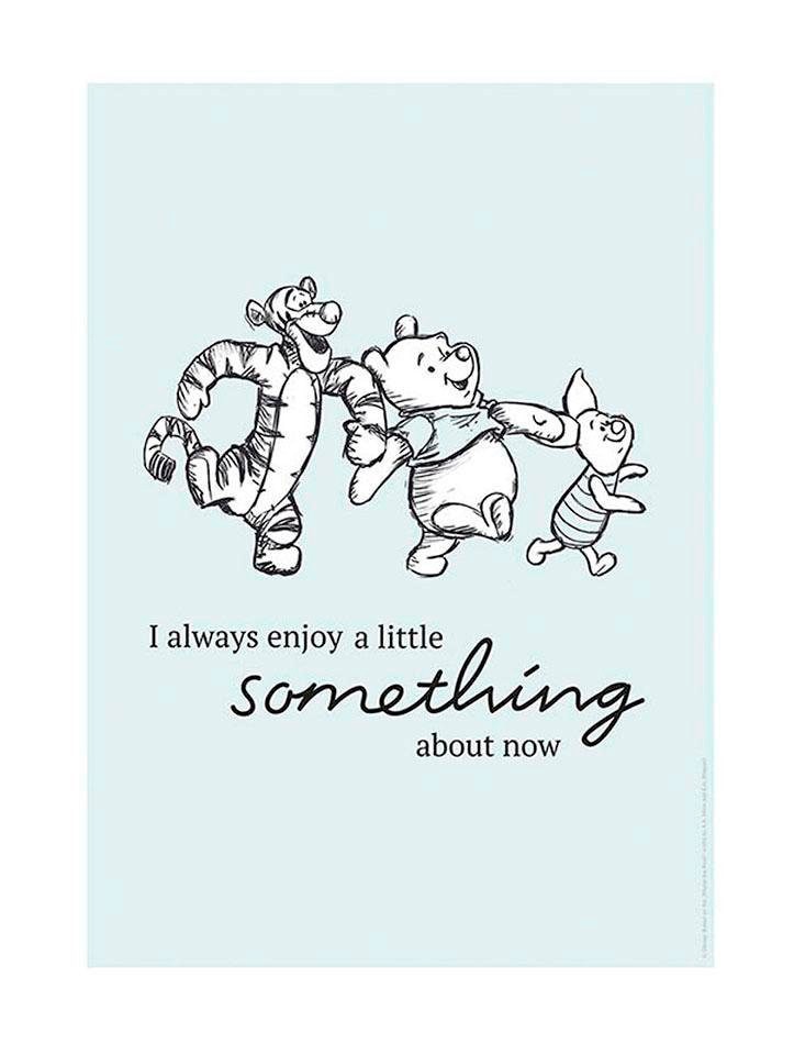 ✵ Komar Poster »Winnie Jelmoli-Versand Little günstig | Something«, Schlafzimmer, (1 Disney, St.), Wohnzimmer Kinderzimmer, kaufen Pooh