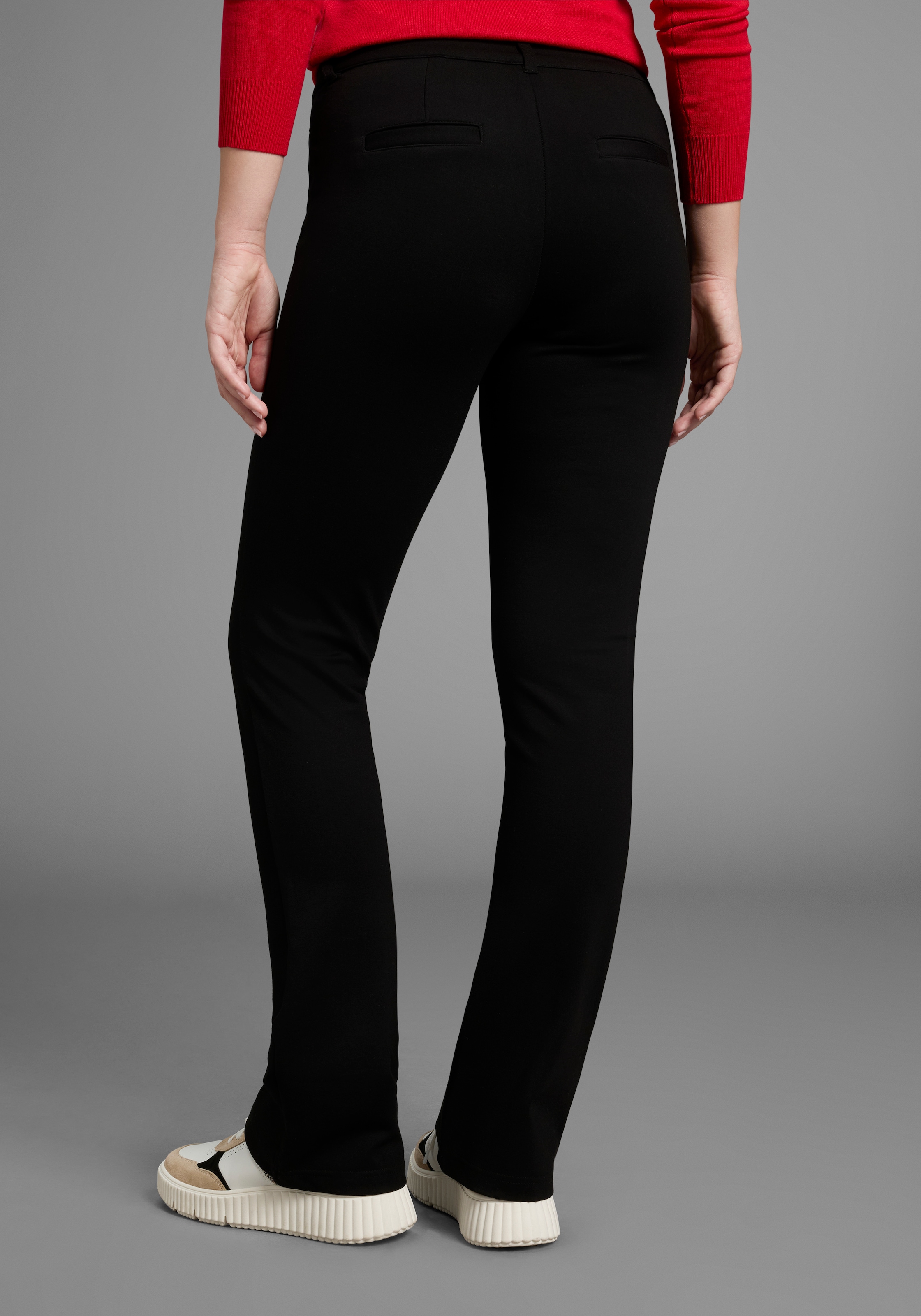 Bruno Banani Schlaghose, Reissverschluss-Detail - NEUE KOLLEKTION