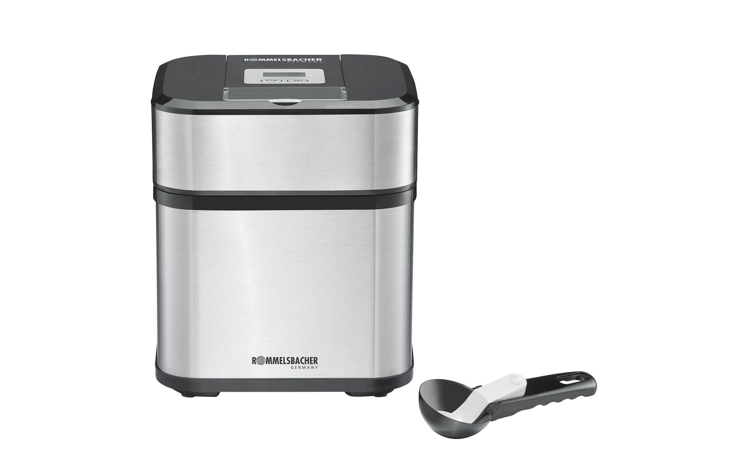Rommelsbacher Eismaschine »»4in1, 500 ml««, 1,5 l, 12 W, Lieferung mit passendem CH-Fixadapter