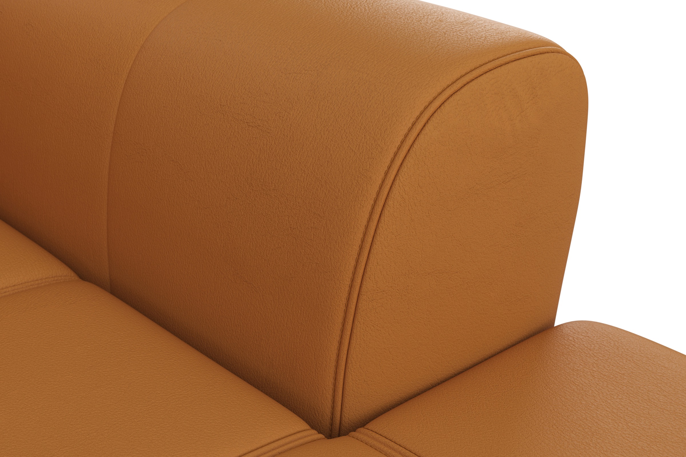 sit&more Ecksofa »Bendigo L-Form«, inklusive Sitztiefenverstellung, Bodenfreiheit 12 cm, in 2 Fussfarben