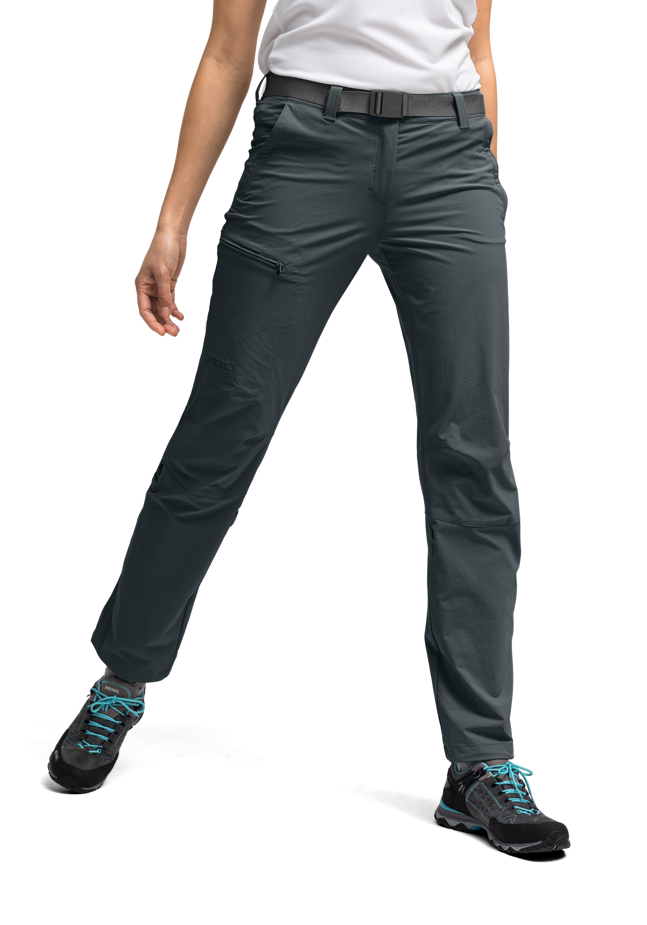 Maier Sports Funktionshose »Lulaka«, Damen Wanderhose, atmungsaktive Outdoor-Hose mit Roll up Funktion