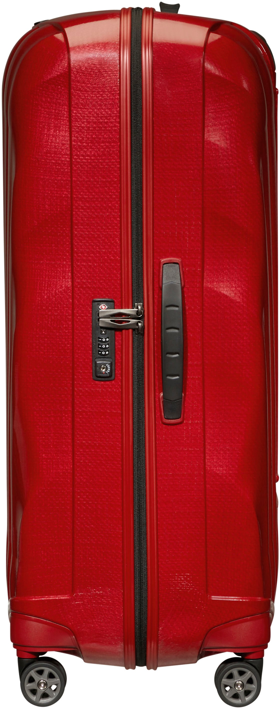 Samsonite Hartschalen-Trolley »C-LITE, verschiedene Grössen und Farben«, 4 Rollen, Reisekoffer Aufgabegepäck Trolley TSA-Zahlenschloss Made in Europe