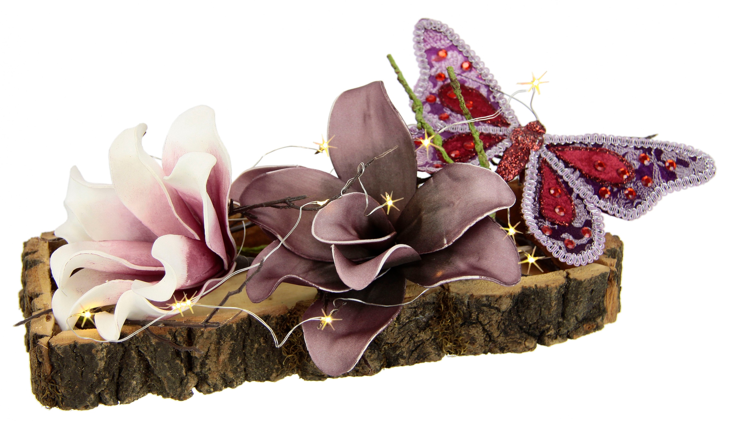 Soft-Magnolie/Schmetterling | Jelmoli-Versand I.GE.A. kaufen online Dekoobjekt,