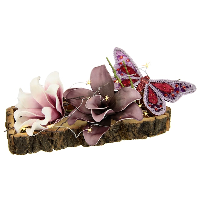 I.GE.A. Dekoobjekt, Soft-Magnolie/Schmetterling online kaufen |  Jelmoli-Versand