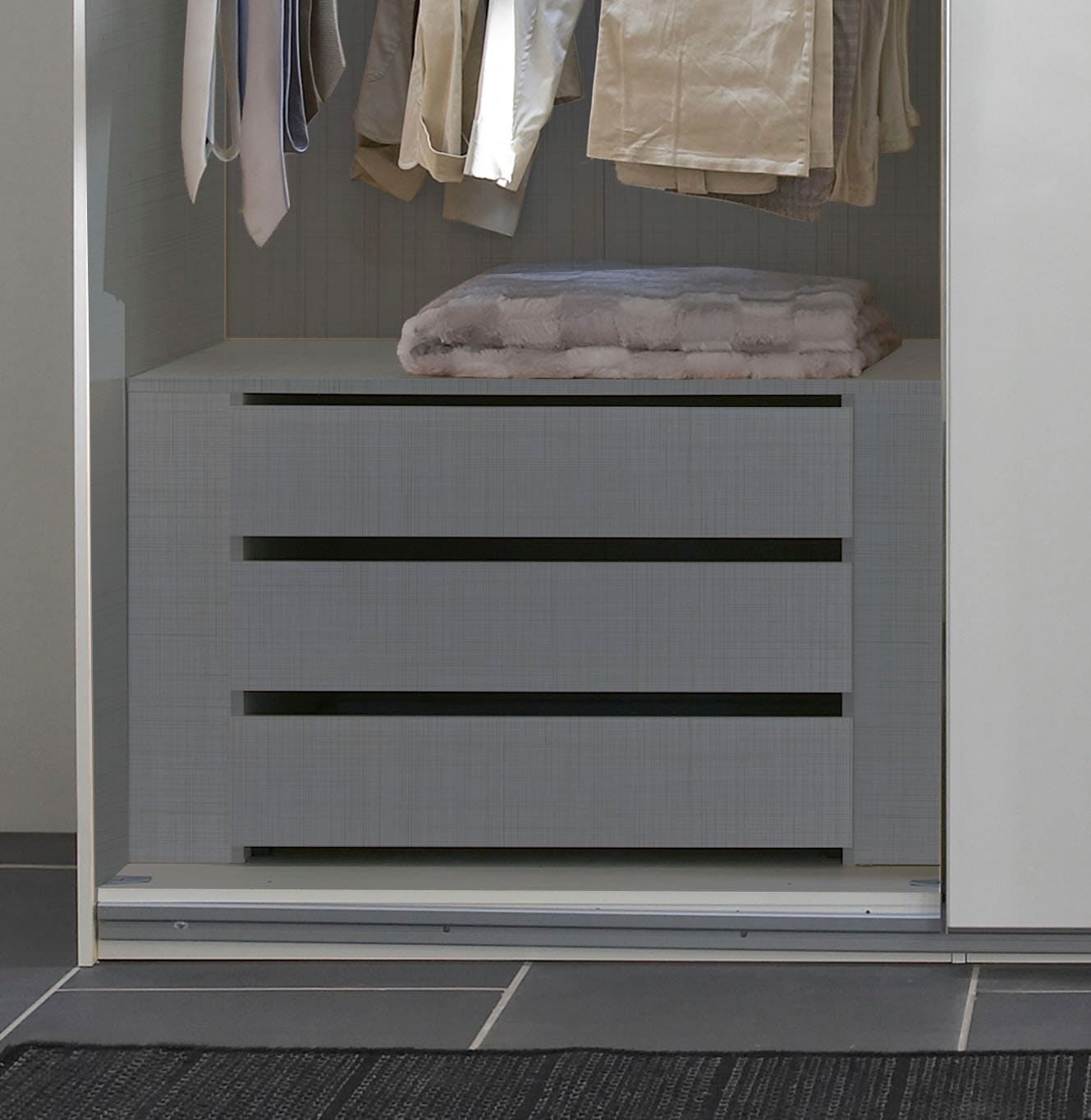 Wimex Kleiderschrank »Indiana by fresh to go, wahlweise mit oder ohne Spiegel«, (INKLUSIVE Innenausstattung und Selbsteinzug für die Türen), grosse Breiten250 oder 300cm, mit oder ohne Glasfront, Made in Germany