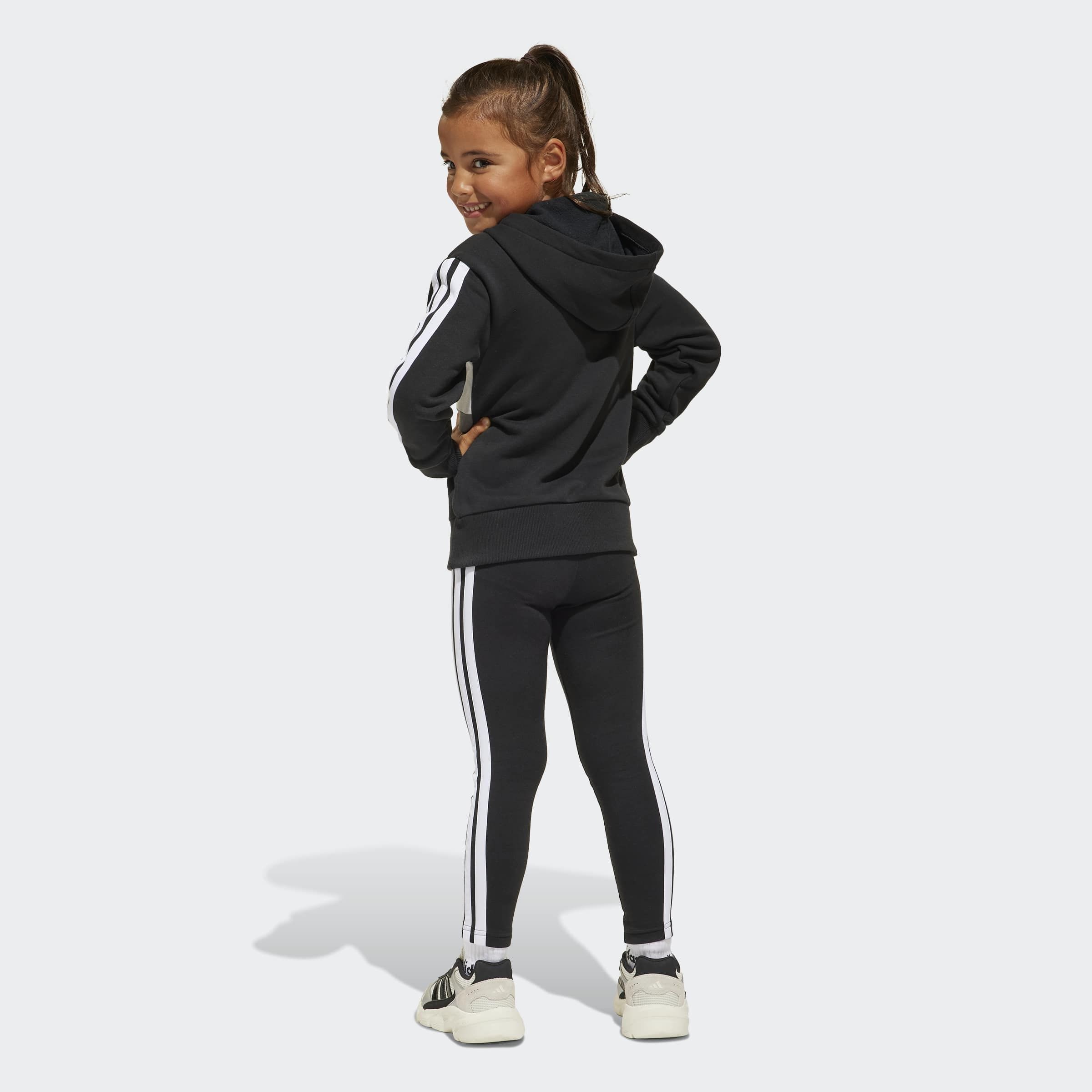 adidas Sportswear Trainingsanzug »LG 3S TIB FL ST«, (2 tlg.)