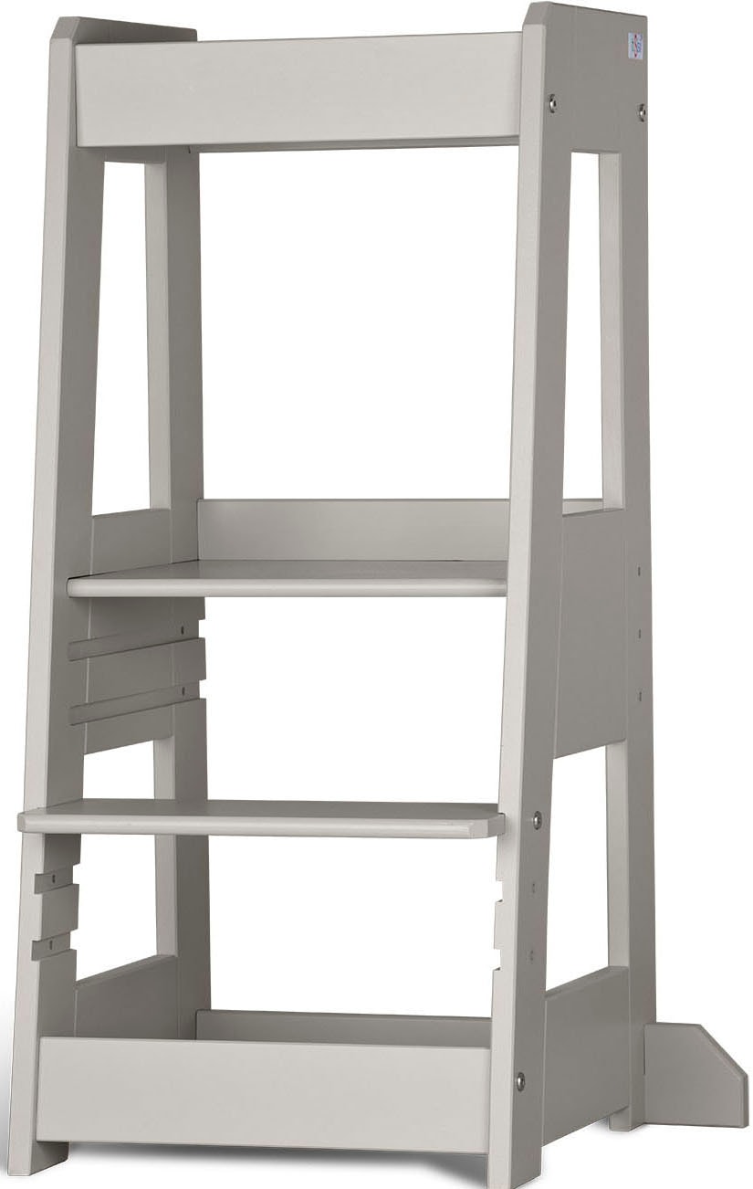 tiSsi® Stehhilfe »Lernturm Felix, Stromy grey«, Made in Europe