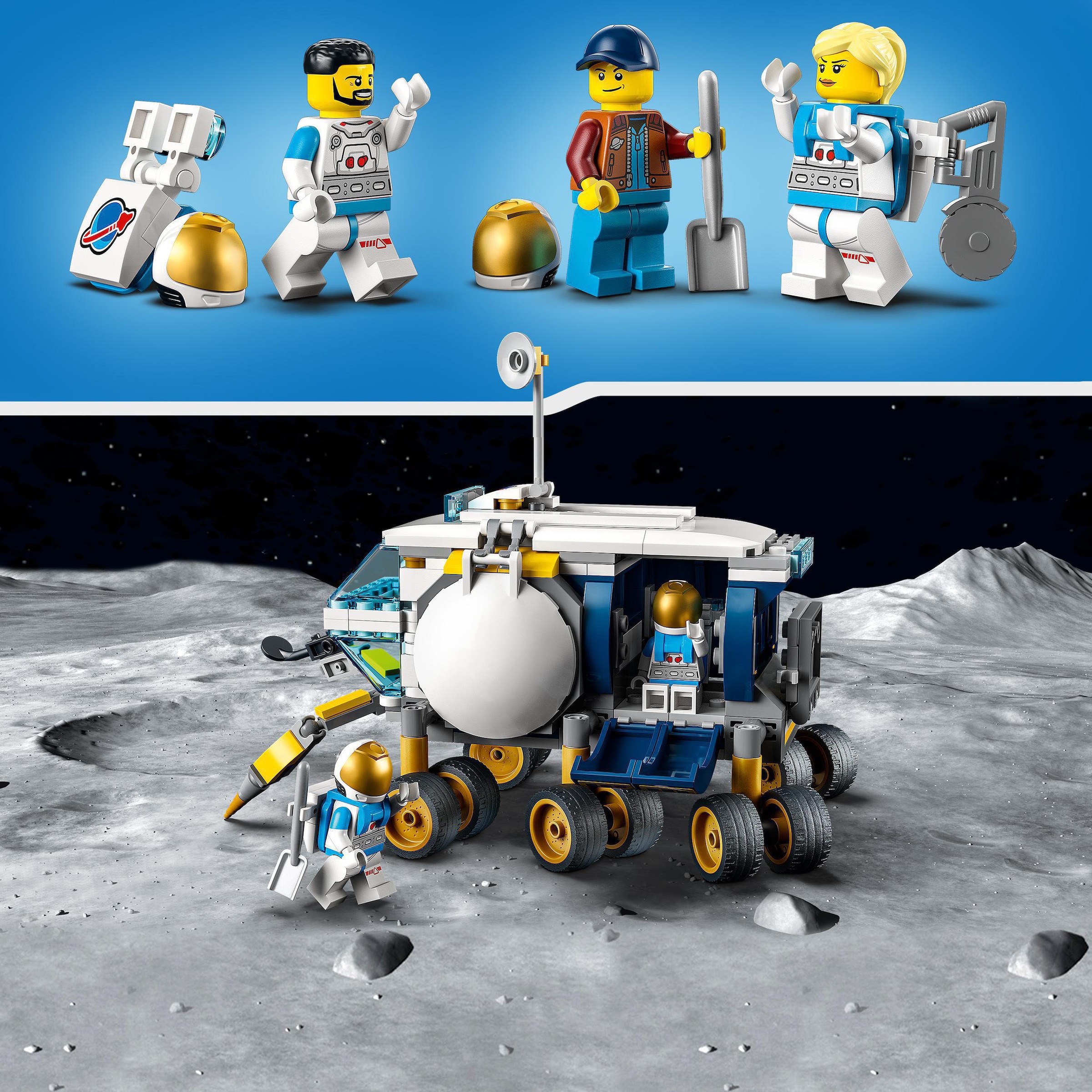 ✵ LEGO® Konstruktionsspielsteine »Mond-Rover (60348), LEGO® City«, (275  St.), Made in Europe günstig ordern