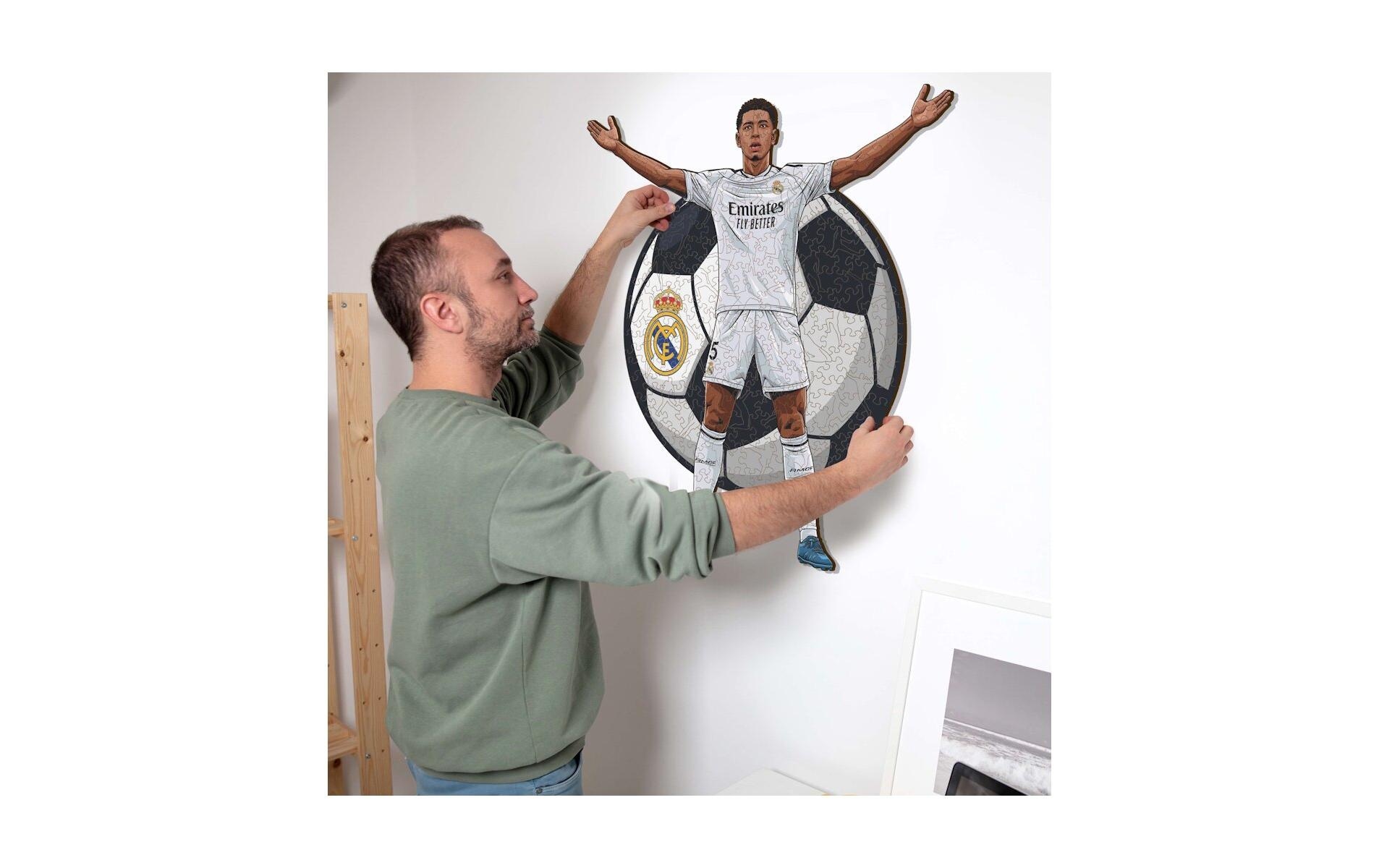 Puzzle »Iconic Jude Bellingham – Real Madrid«, Holzart: Birke (Herkunftsland: China)