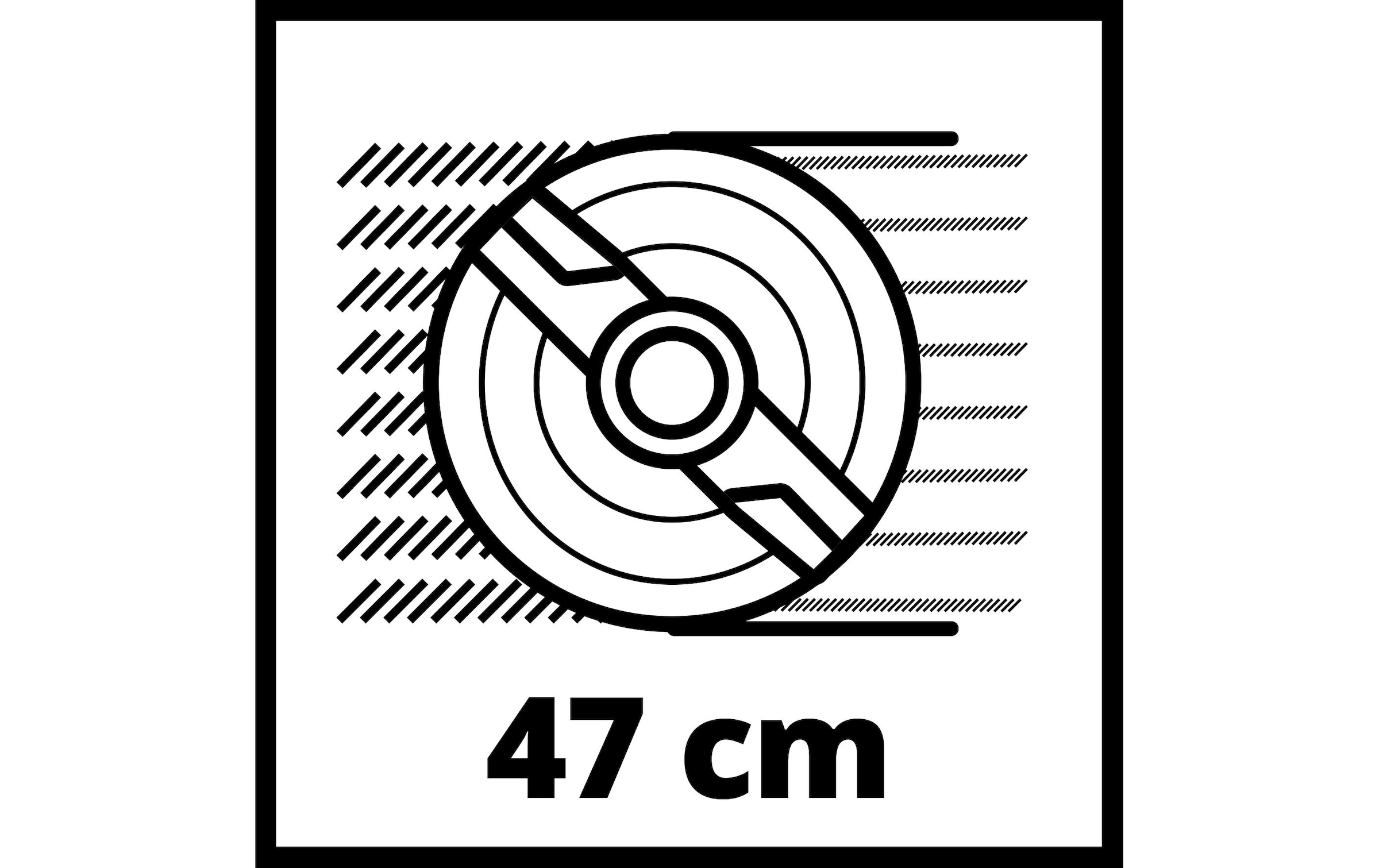 Einhell Akkurasenmäher »GP-CM 36/47 S Li BL (4 x 4.0Ah)«