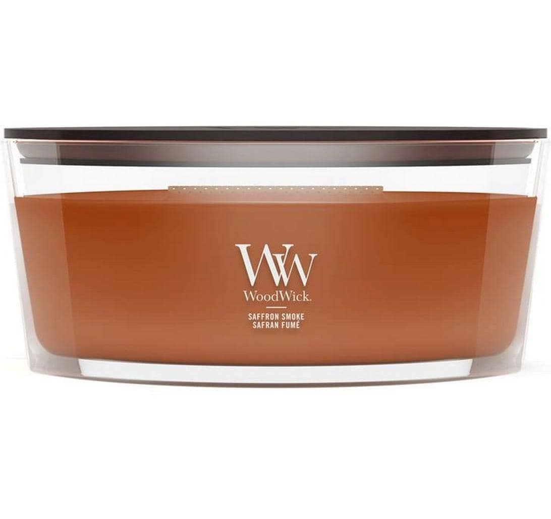 Woodwick Duftkerze "Saffron Smoke Ellipse"