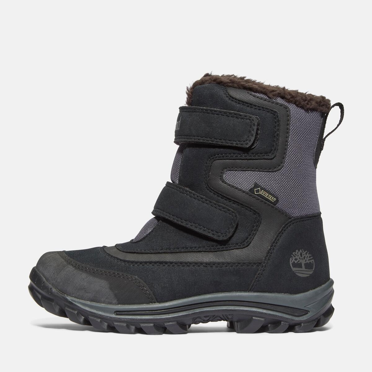 Timberland Winterboots »CHILLBERGMID HOOK & LOOP GTX SNOW BOOT«, Snowboots, Winterstiefel, Winterschuhe, gefüttert, wasserdicht
