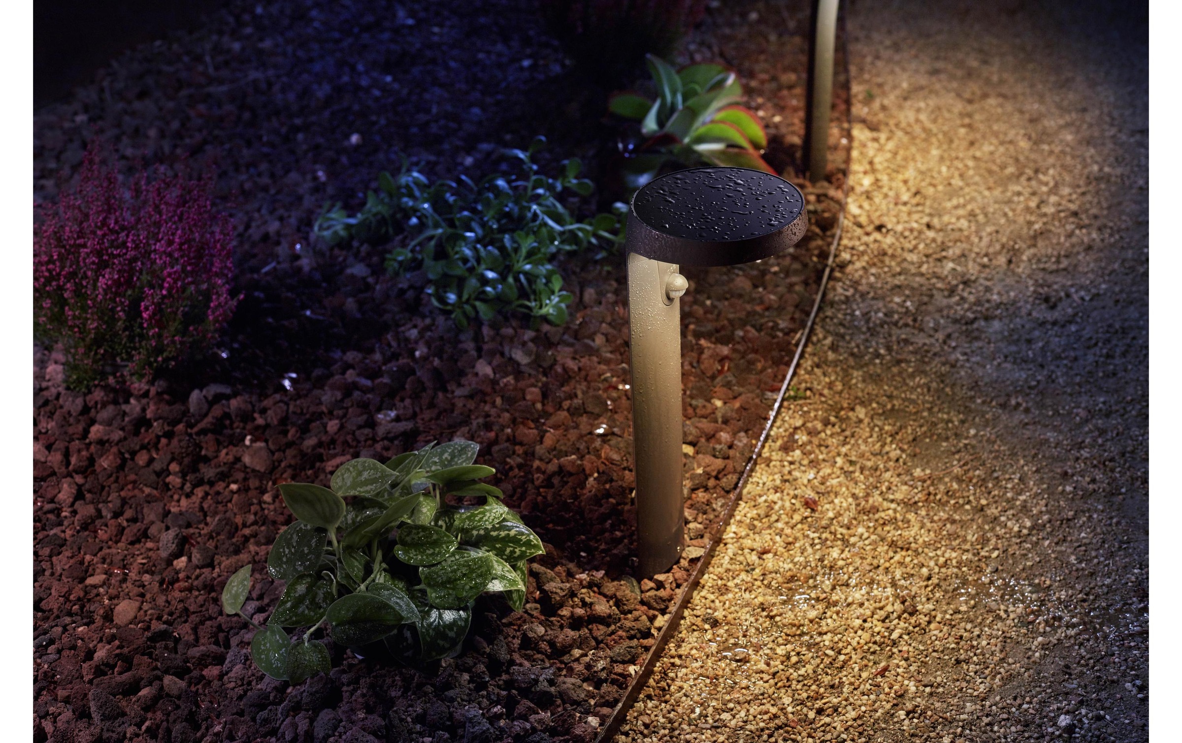 Philips Gartenleuchte »Tyla Ultra-Efficient anthrazit + Sensor«