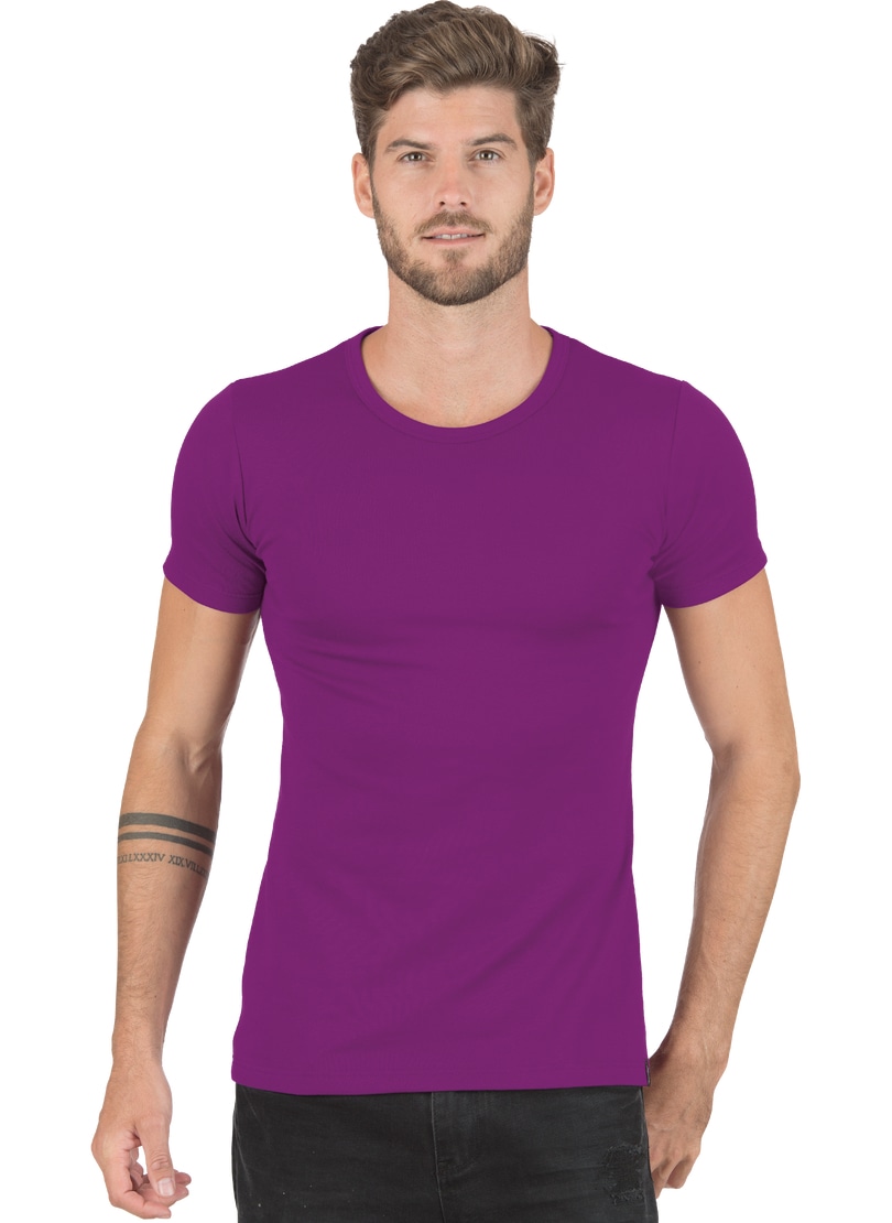 Trigema T-Shirt »TRIGEMA T-Shirt aus Baumwolle/Elastan« online kaufen |  Jelmoli-Versand