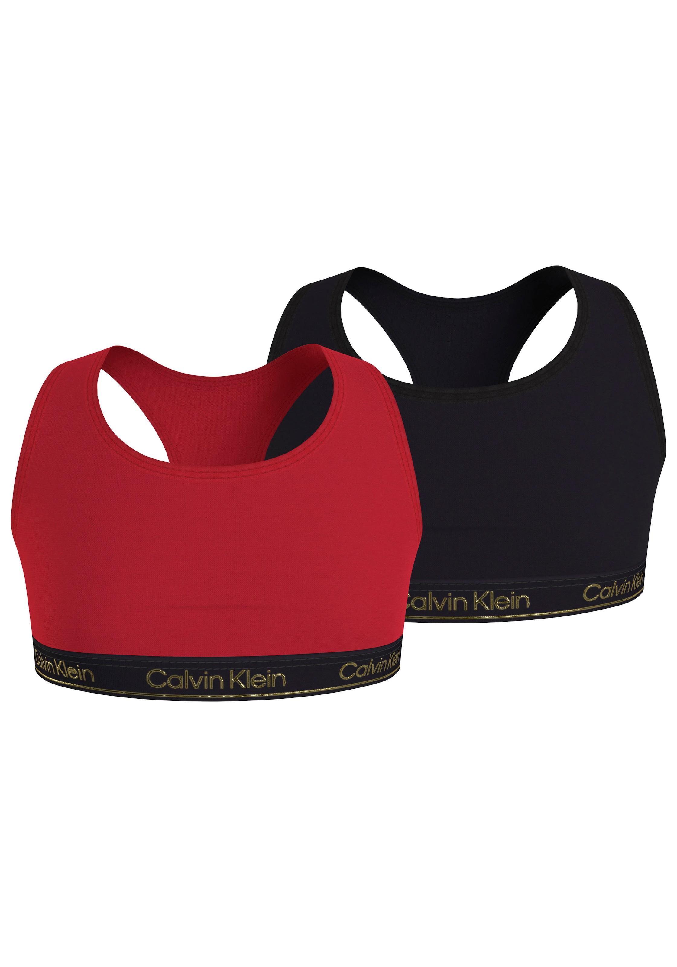 Calvin Klein Underwear Bralette »2PK BRALETTE«, (Packung, 2er-Pack), in angesagten Farben