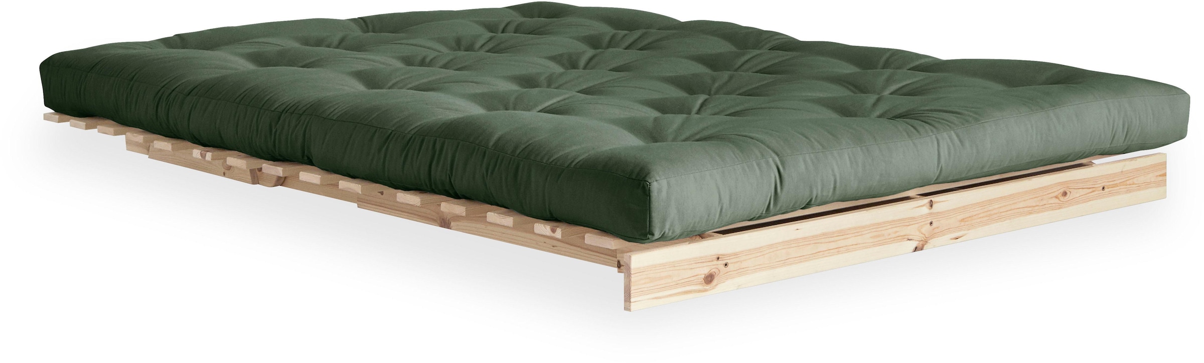 Karup Design Daybed »Roots Schlafsofa, Gästebett, Sofa inkl. Futonmatratze«, Liegefläche 90/140/160 x200 cm, FSC® zertifizierte Kiefer