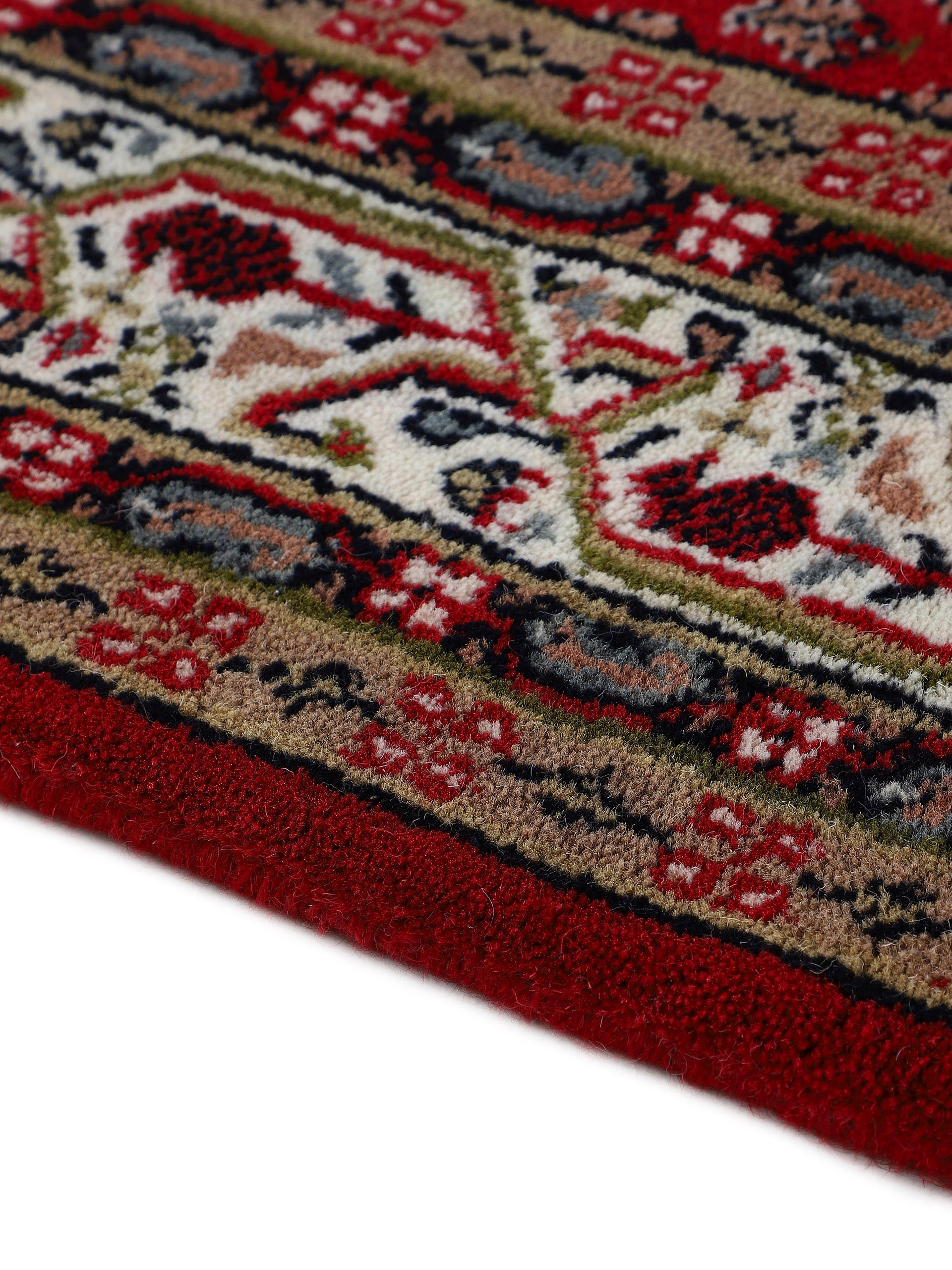 Woven Arts Orientteppich »Mir,  auch als Läufer«, rechteckig, 15 mm Höhe, handgeknüpft, Wohnzimmer, reine Wolle