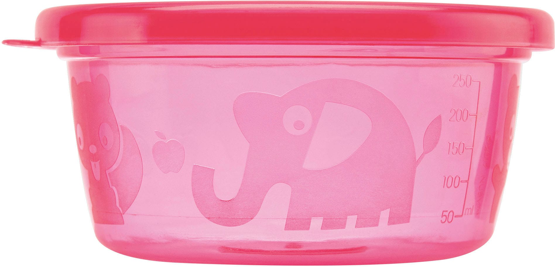 Nuby Kinderschale »Pick Nick«, 6 tlg., aus Polypropylen, mit Deckel