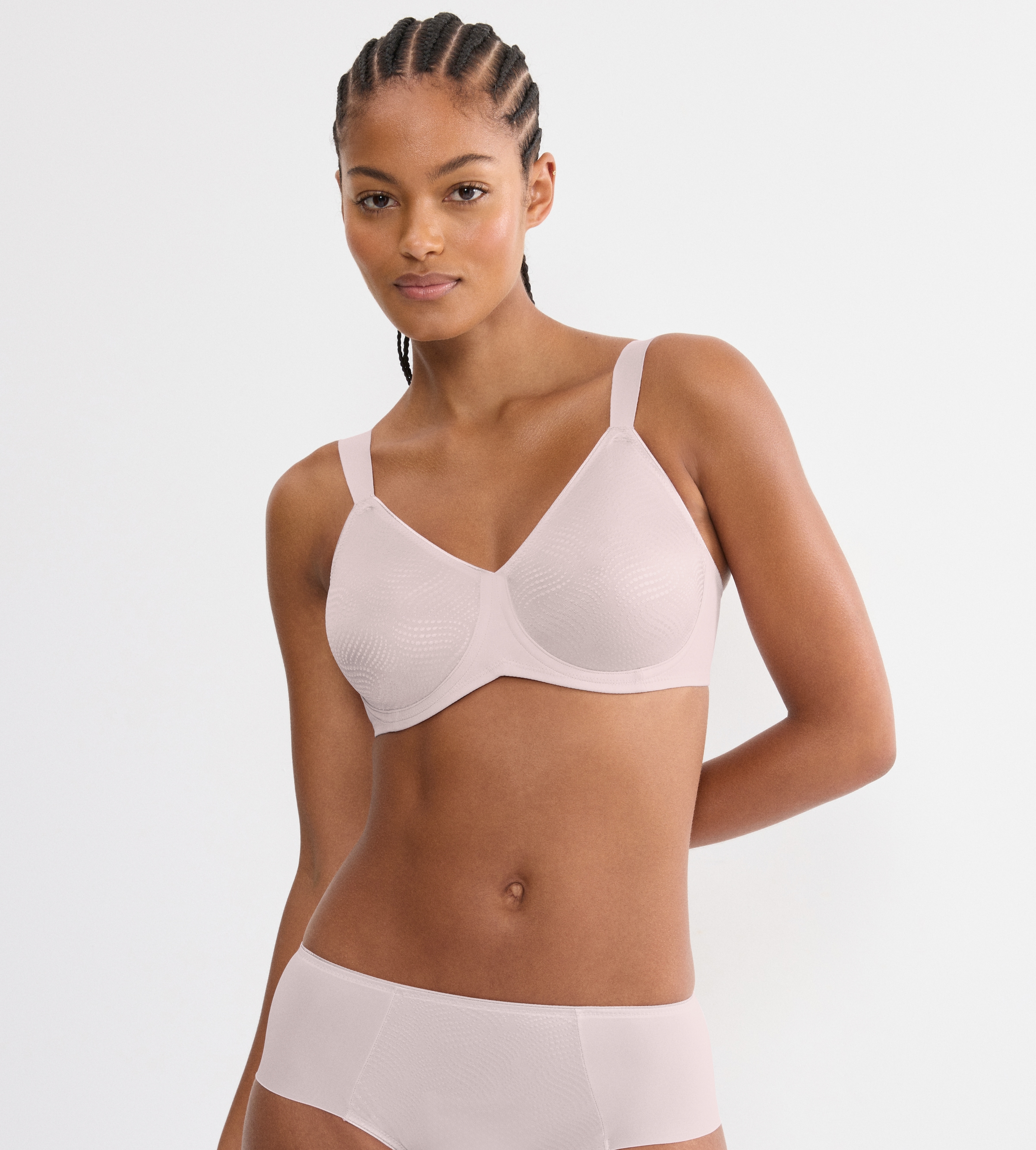 Triumph Minimizer-BH "Essential Minimizer T" schimmerndes Jacquard-Muster, mit Bügel