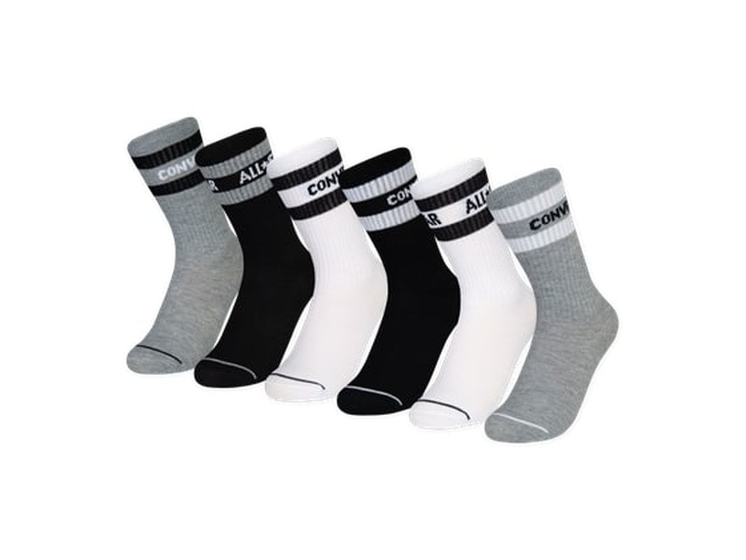 Converse Sportsocken »WORDMARK CREW 6PK - für Kinder«, (6 Paar)