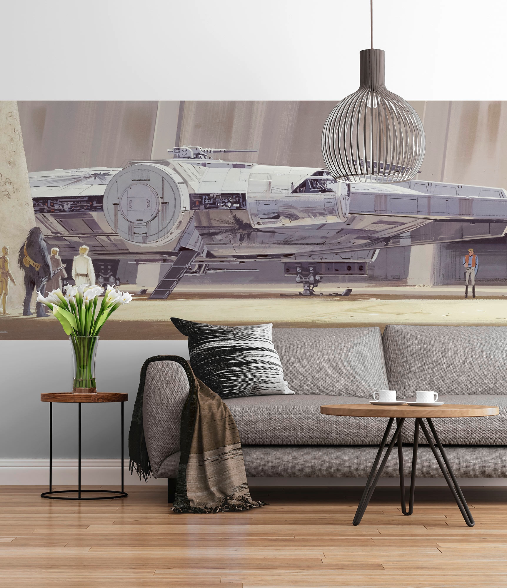 ✵ Komar Fototapete »STAR WARS Classic RMQ MilleniumFalcon«, 368x127 cm (Breite  x Höhe) online kaufen | Jelmoli-Versand