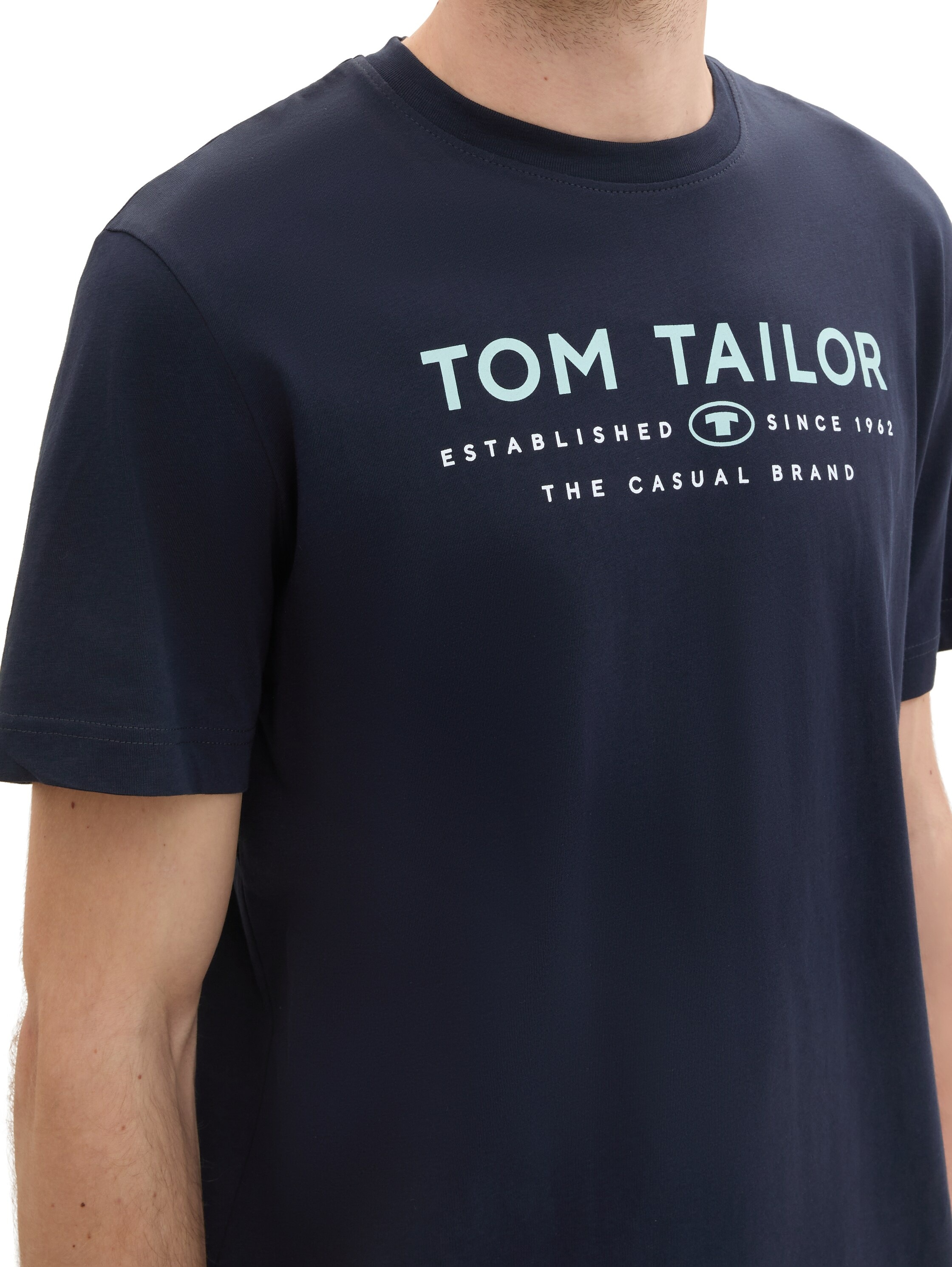 TOM TAILOR Print-Shirt, mit Logo Print