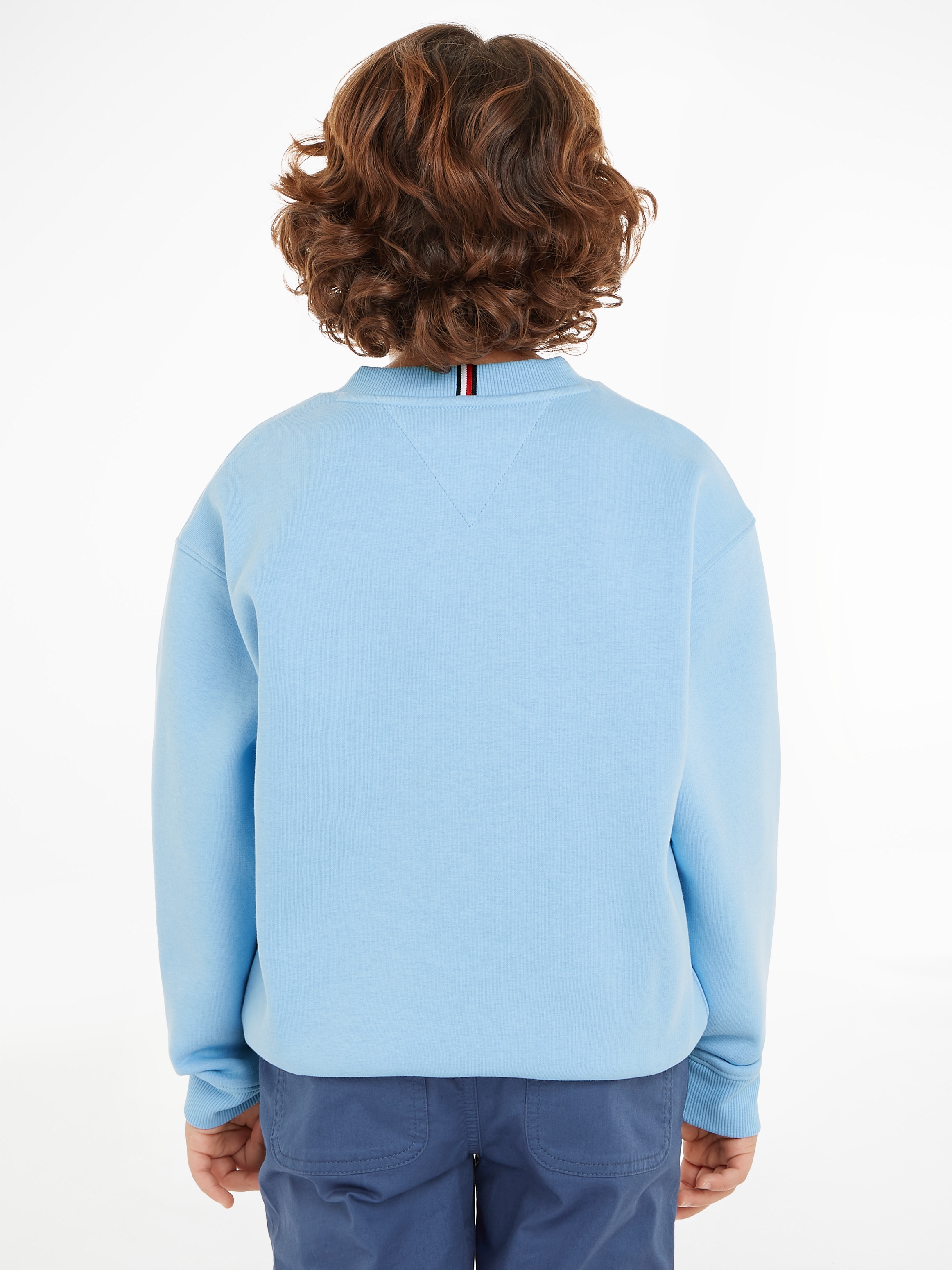 Tommy Hilfiger Sweatshirt »U TIMELESS SWEATSHIRT«, Babys bis 2 Jahre, Logostickerei, Rundhals