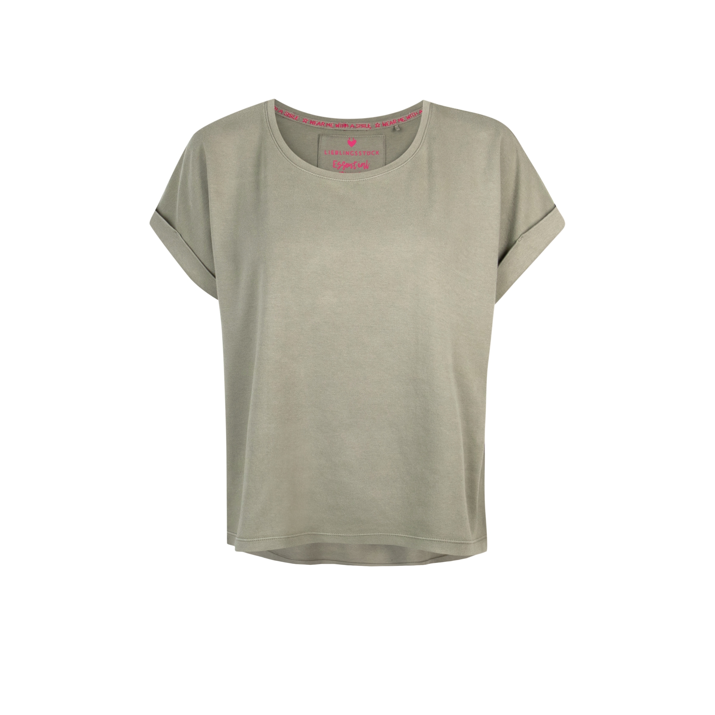 Lieblingsstück Rundhalsshirt »CamilaEp«, mit Logostickerei