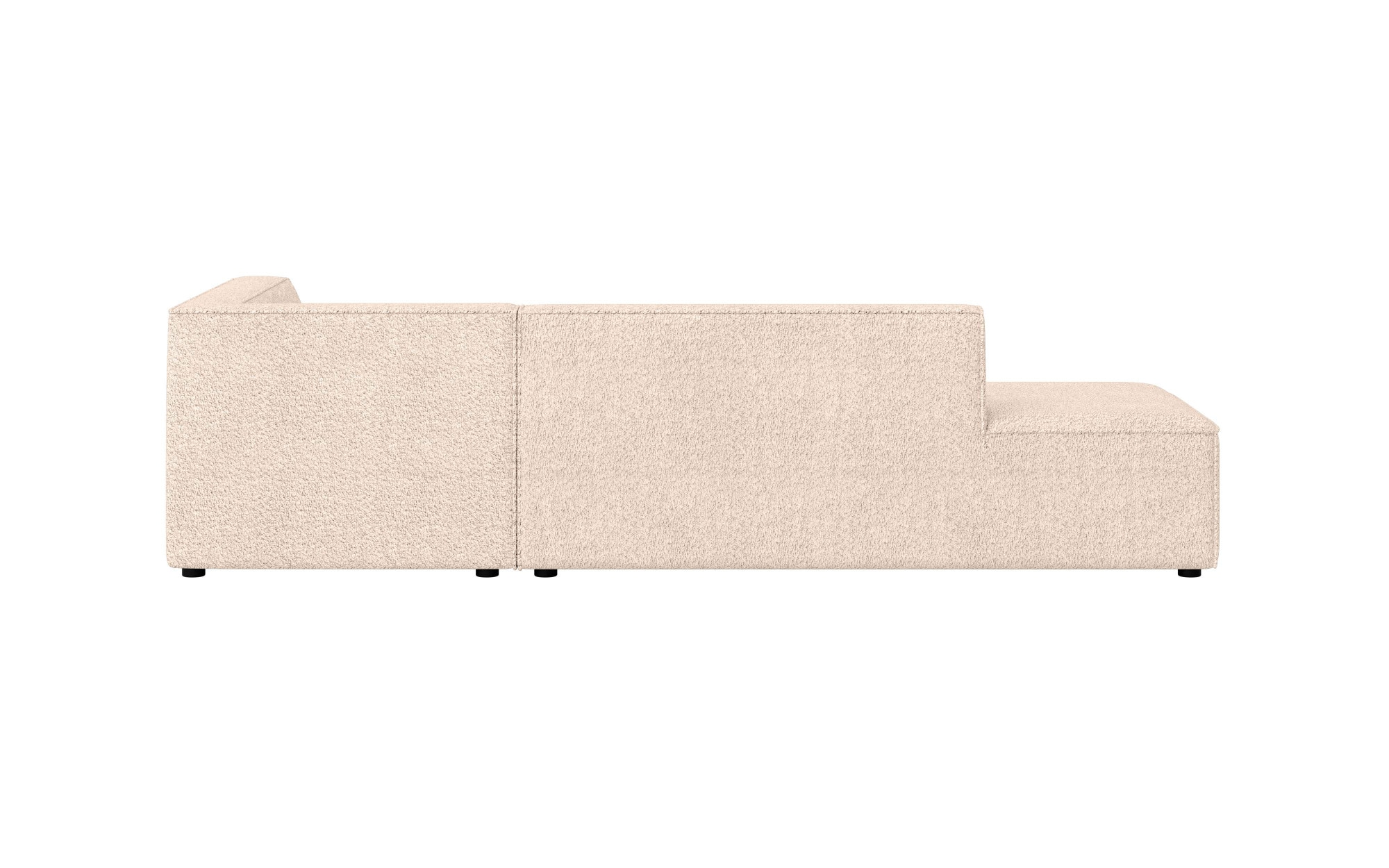 INOSIGN Ecksofa »Ecksofa Cavan mit Ottomane links oder rechts bestellbar«, L-Form mit Wellenunterfederung, Masse B/T/H: 270/180/72 cm