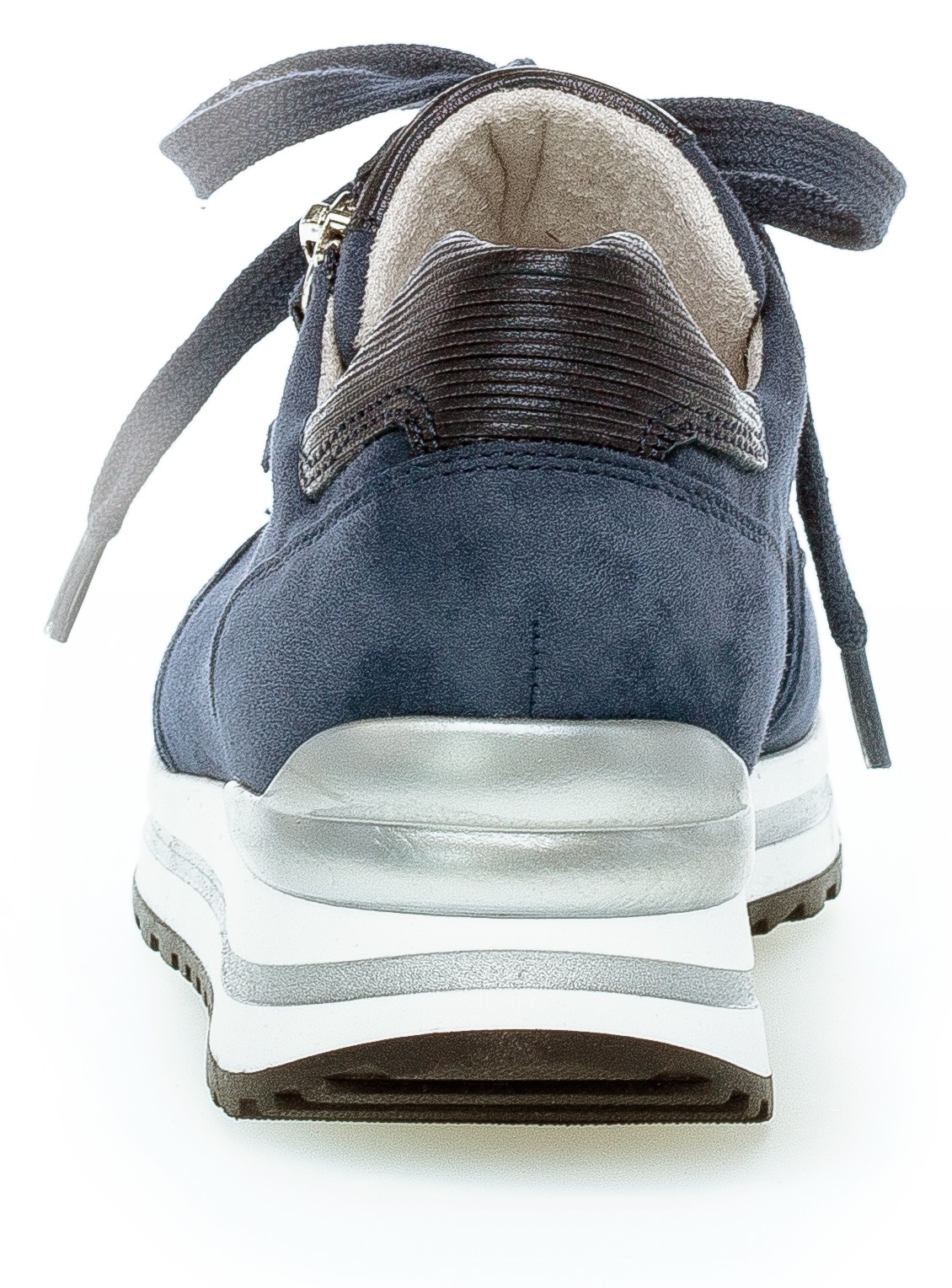 Gabor Keilsneaker »TURIN«, mit leichter Perforierung, Freizeitschuh, Halbschuh, Schnürschuh