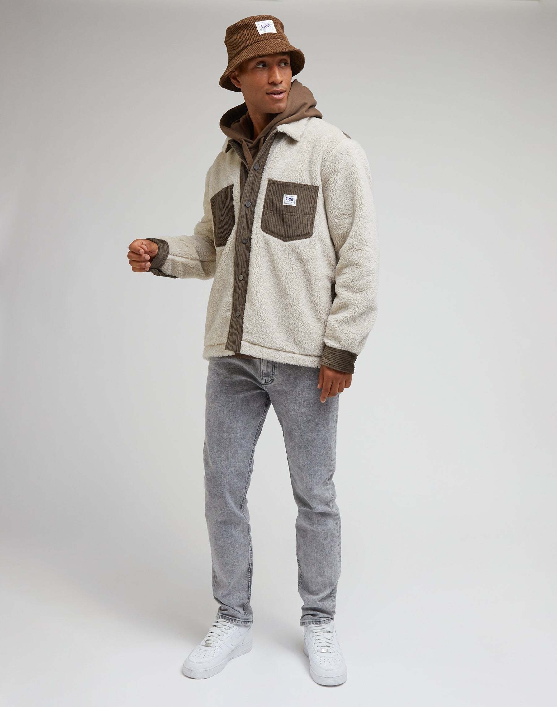 Lee® Kurzjacke »LEE Jacken Sherpa Overshirt«