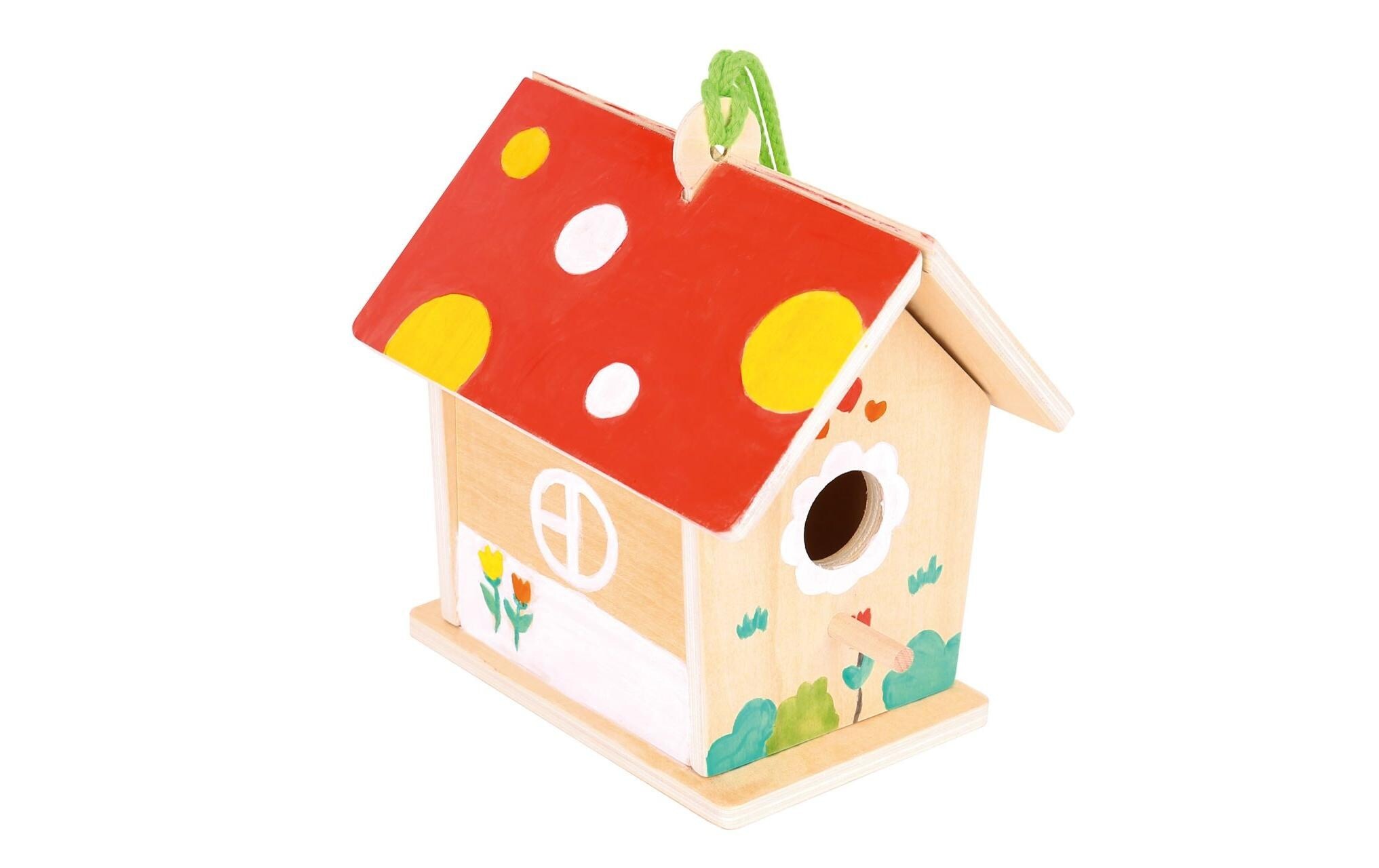Spielba Lernspielzeug »Vogelhaus zum Bemalen«