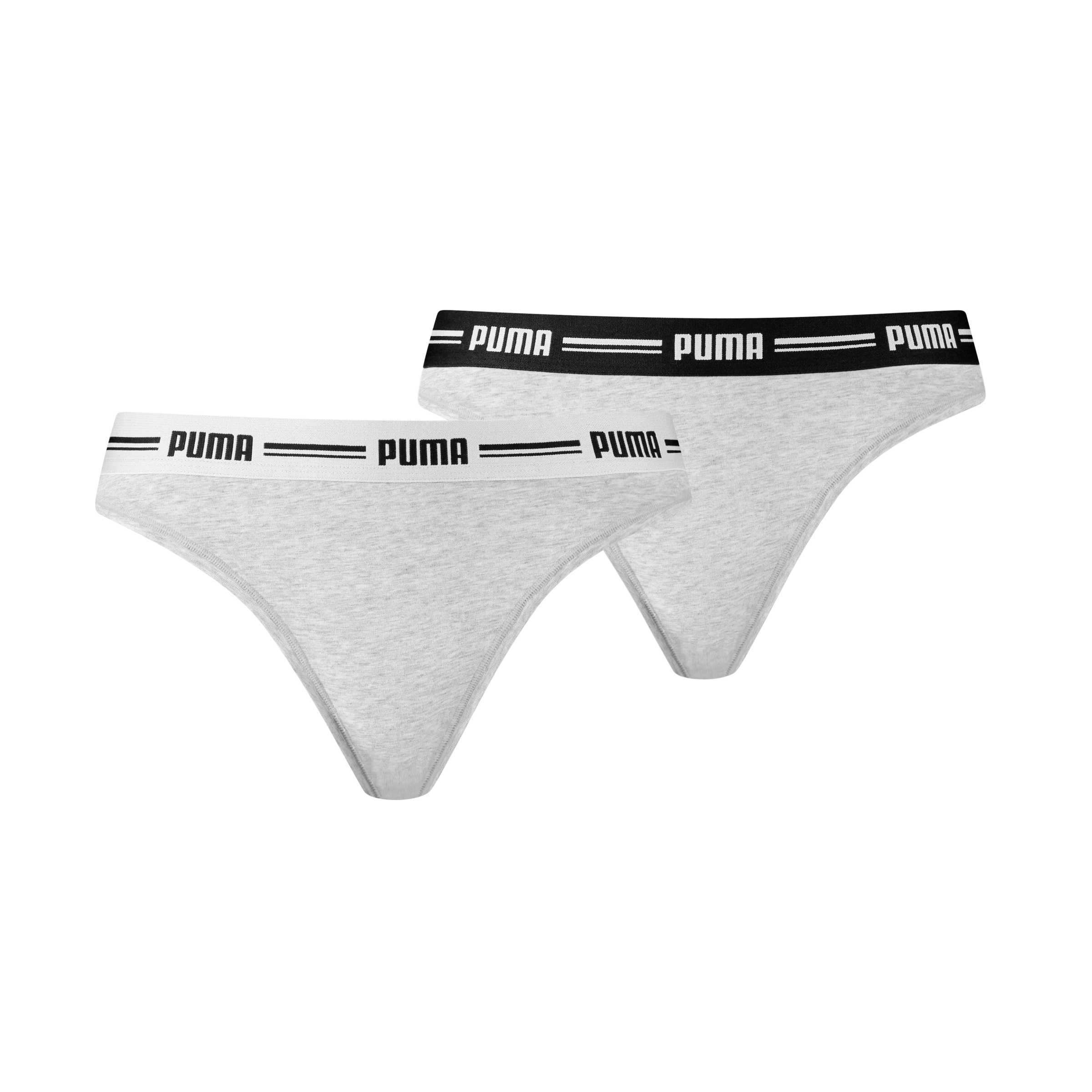 PUMA String »PUMA WOMEN STRING 2P« 2er Pack, Mit elastischem Logobund