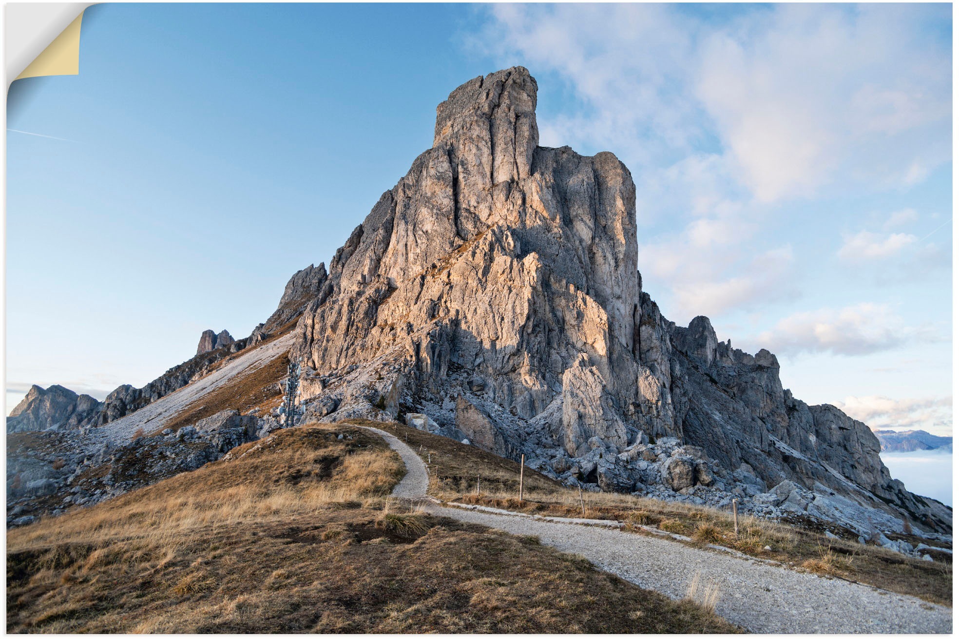 Berge bestellen Alpenbilder, als St.), Dolomiten«, | online versch. oder den Jelmoli-Versand Wandbild Giau »Passo Poster (1 Artland Wandaufkleber Alubild, Leinwandbild, in & Grössen in