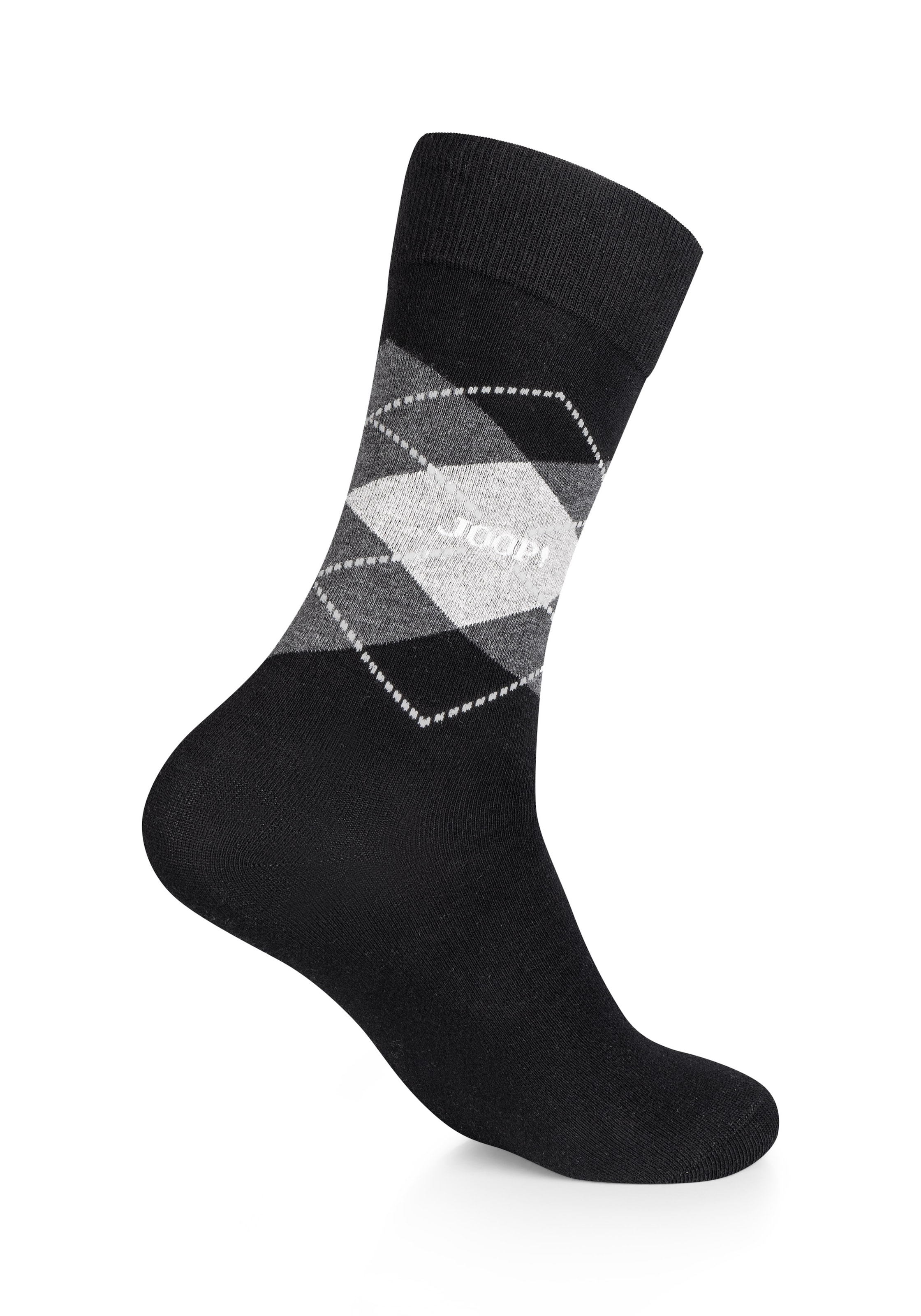 JOOP! Socken »premium essentials«, (4 Paar), mit elastischem Bund