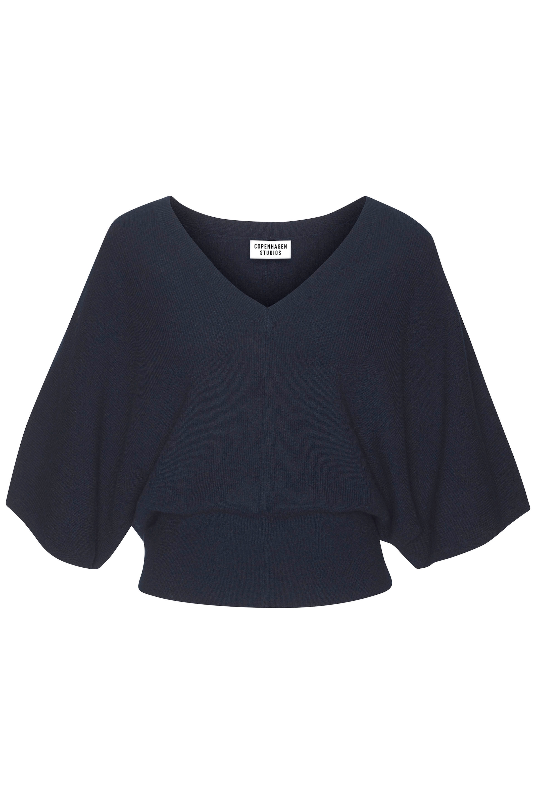 Copenhagen Studios Fledermausshirt, aus hochwertiger, feiner Rippe