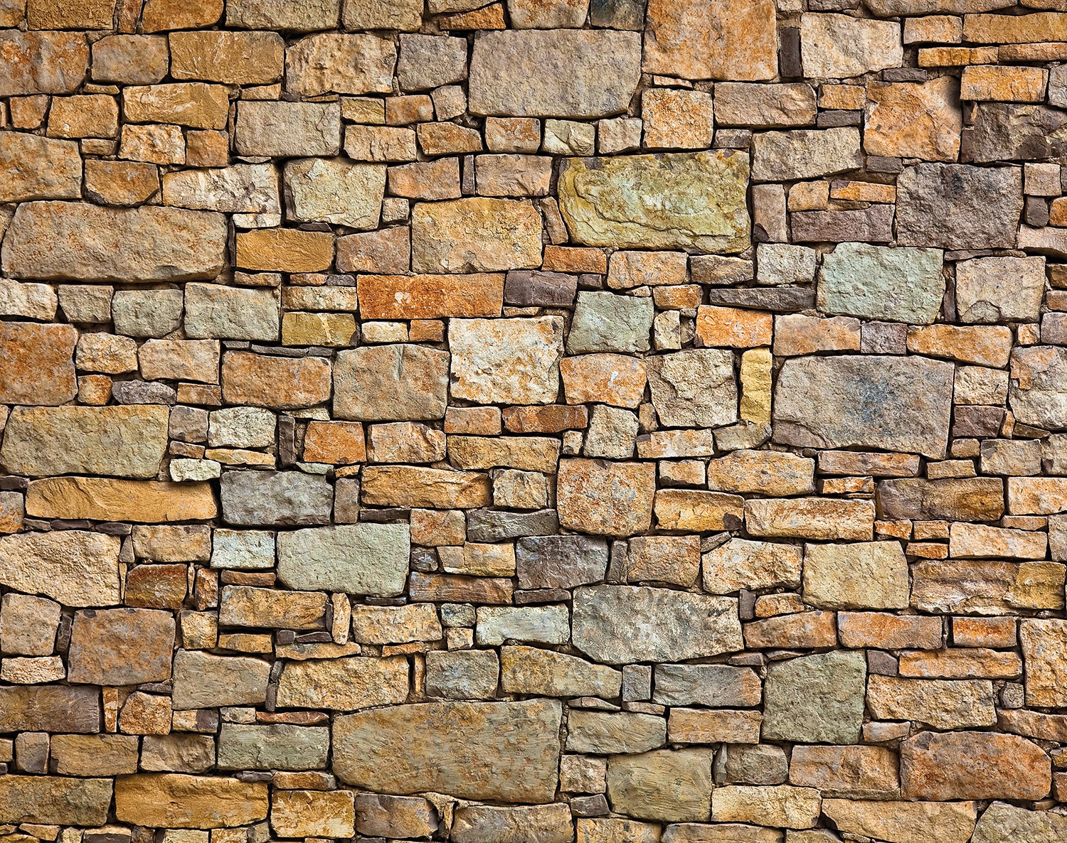 Papermoon Fototapete »Stone Wall«