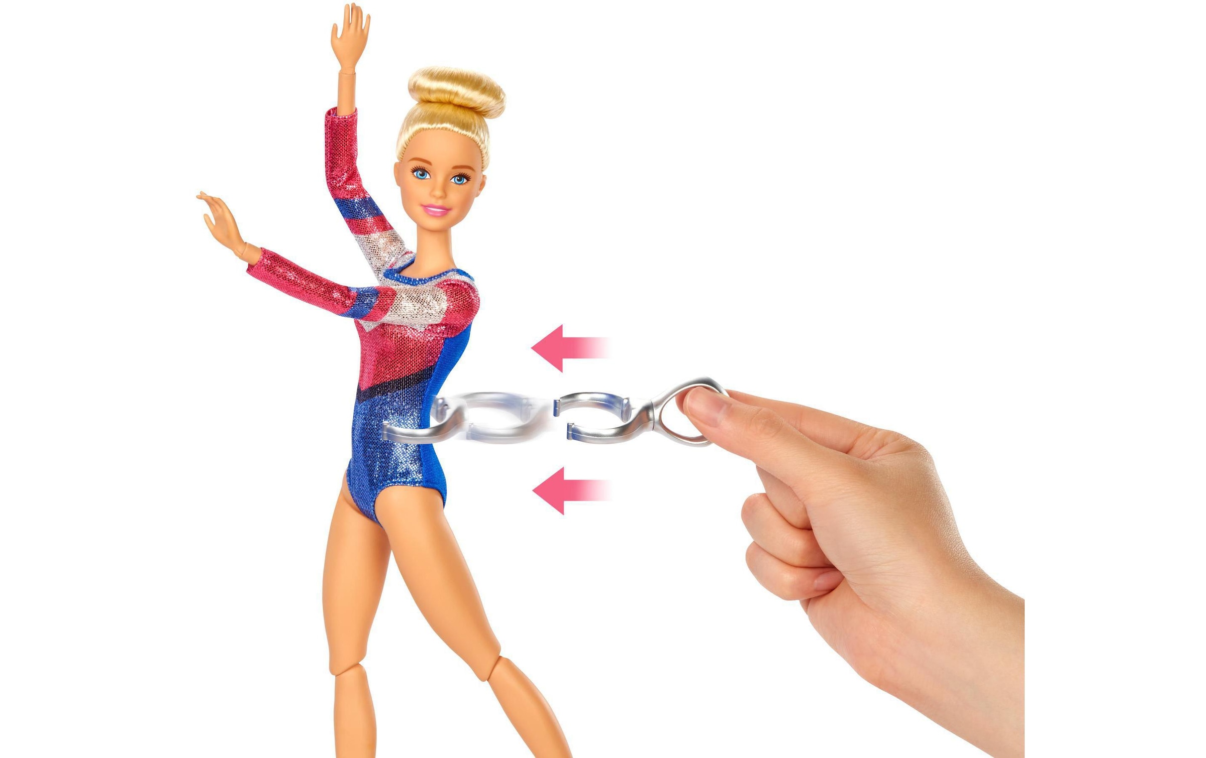 Barbie Spielfigur »Spielset Turnen«, (Set)