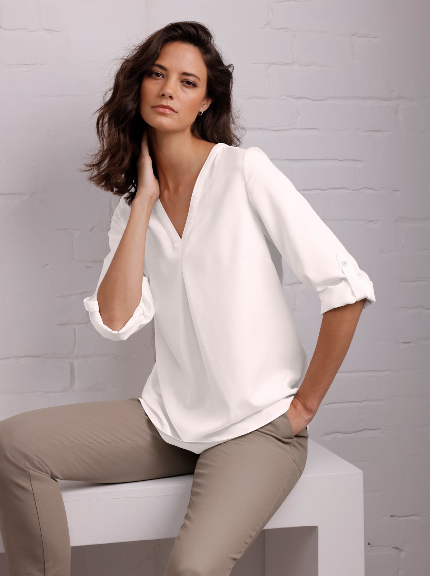 CREATION L PREMIUM Schlupfbluse