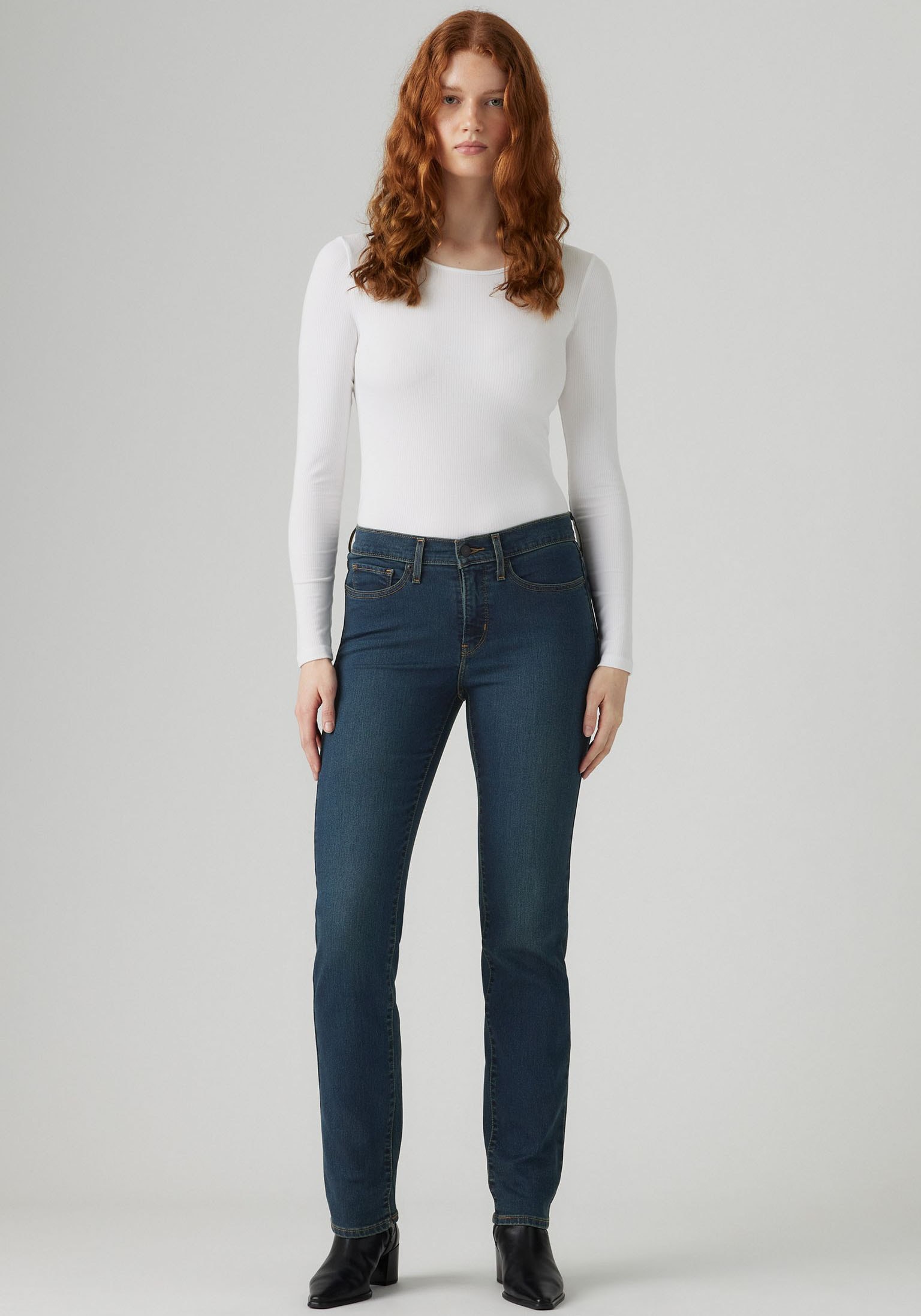 Levi's® Gerade Jeans »314 Shaping Straight« mit Stretch